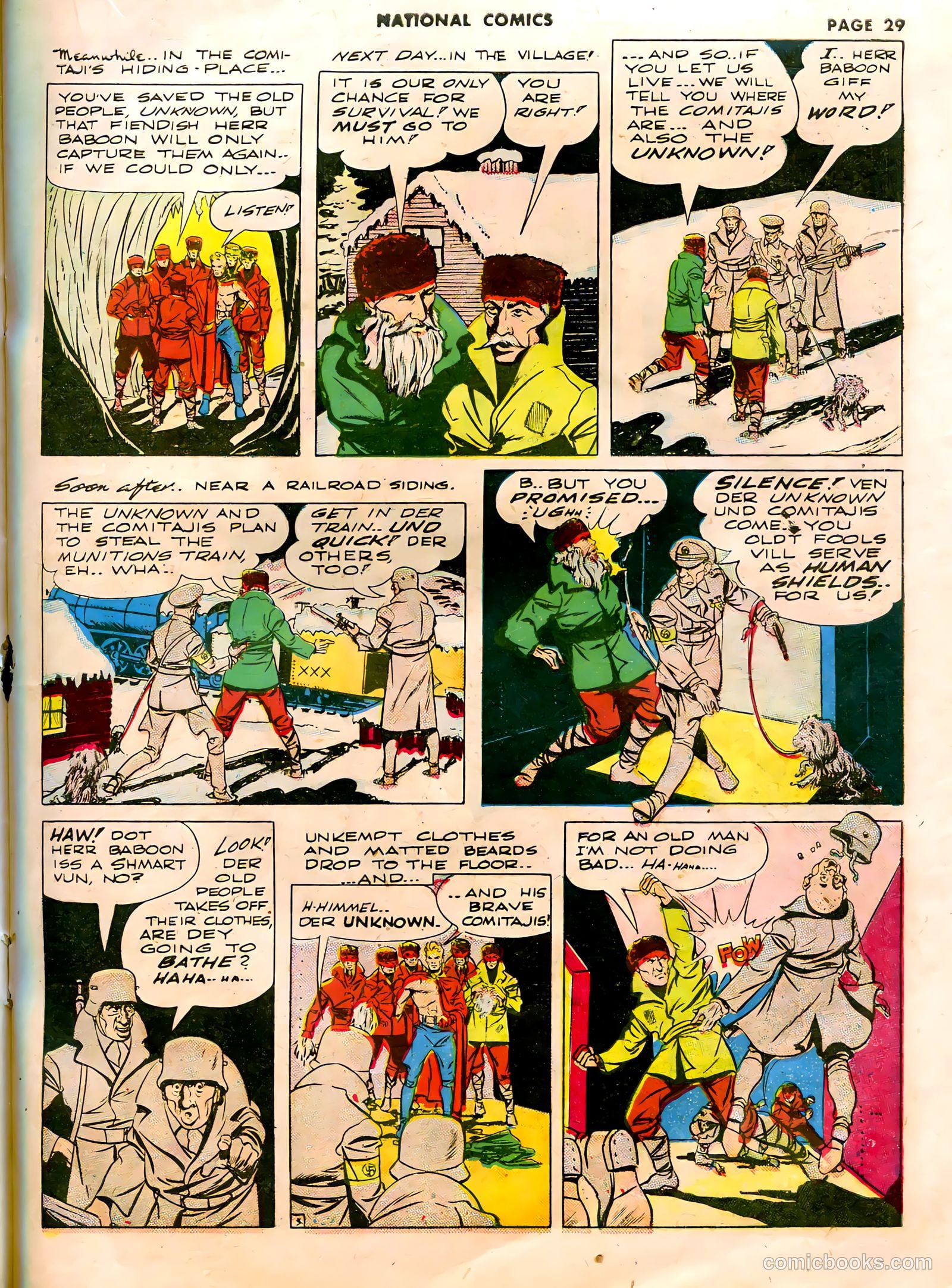 National Comics #23 (1942) — page 31 of 68