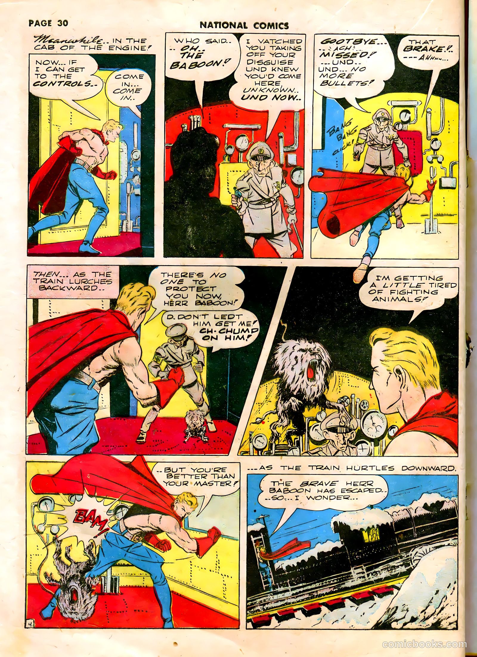 National Comics #23 (1942) — page 32 of 68