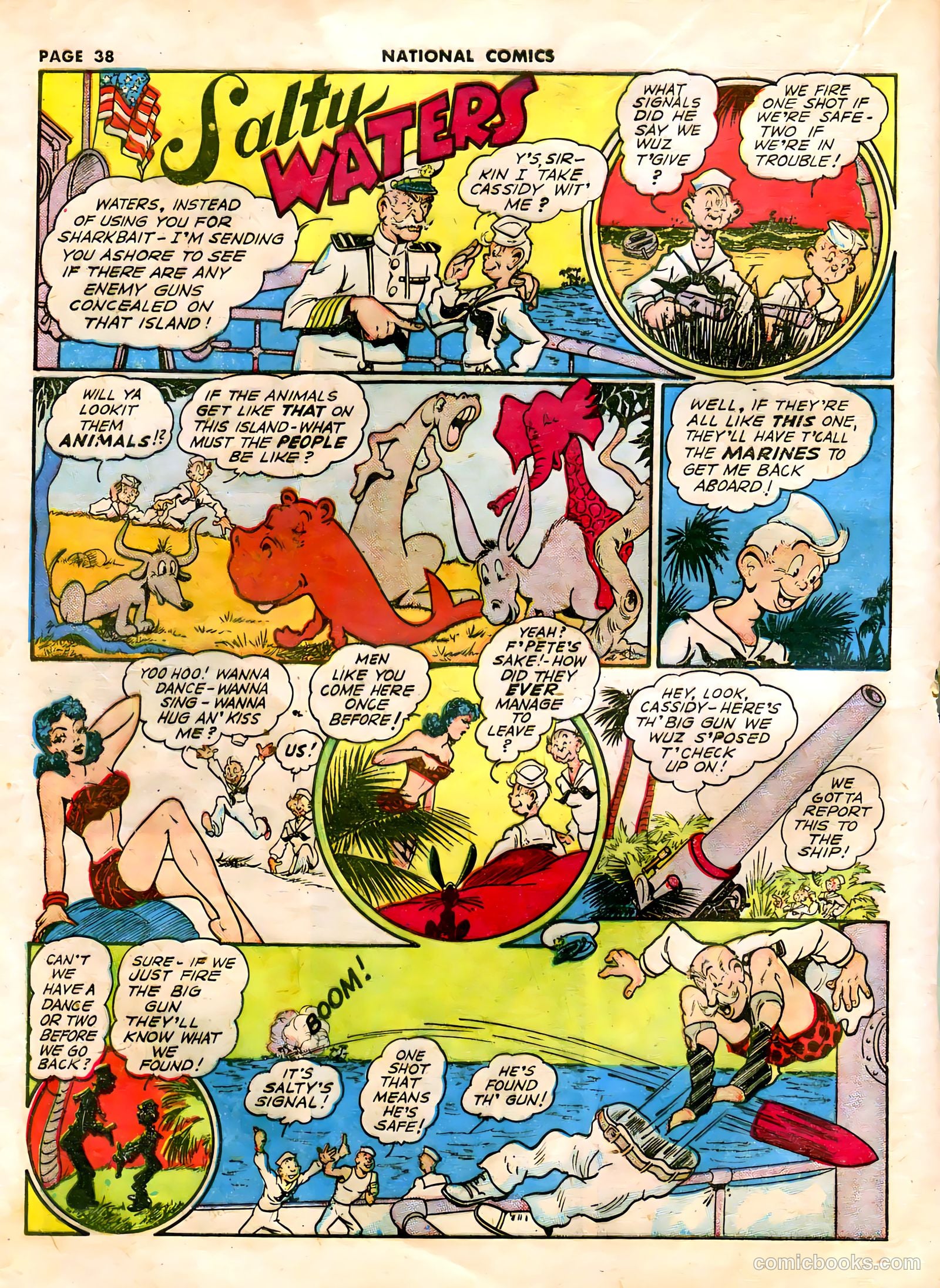 National Comics #23 (1942) — page 40 of 68