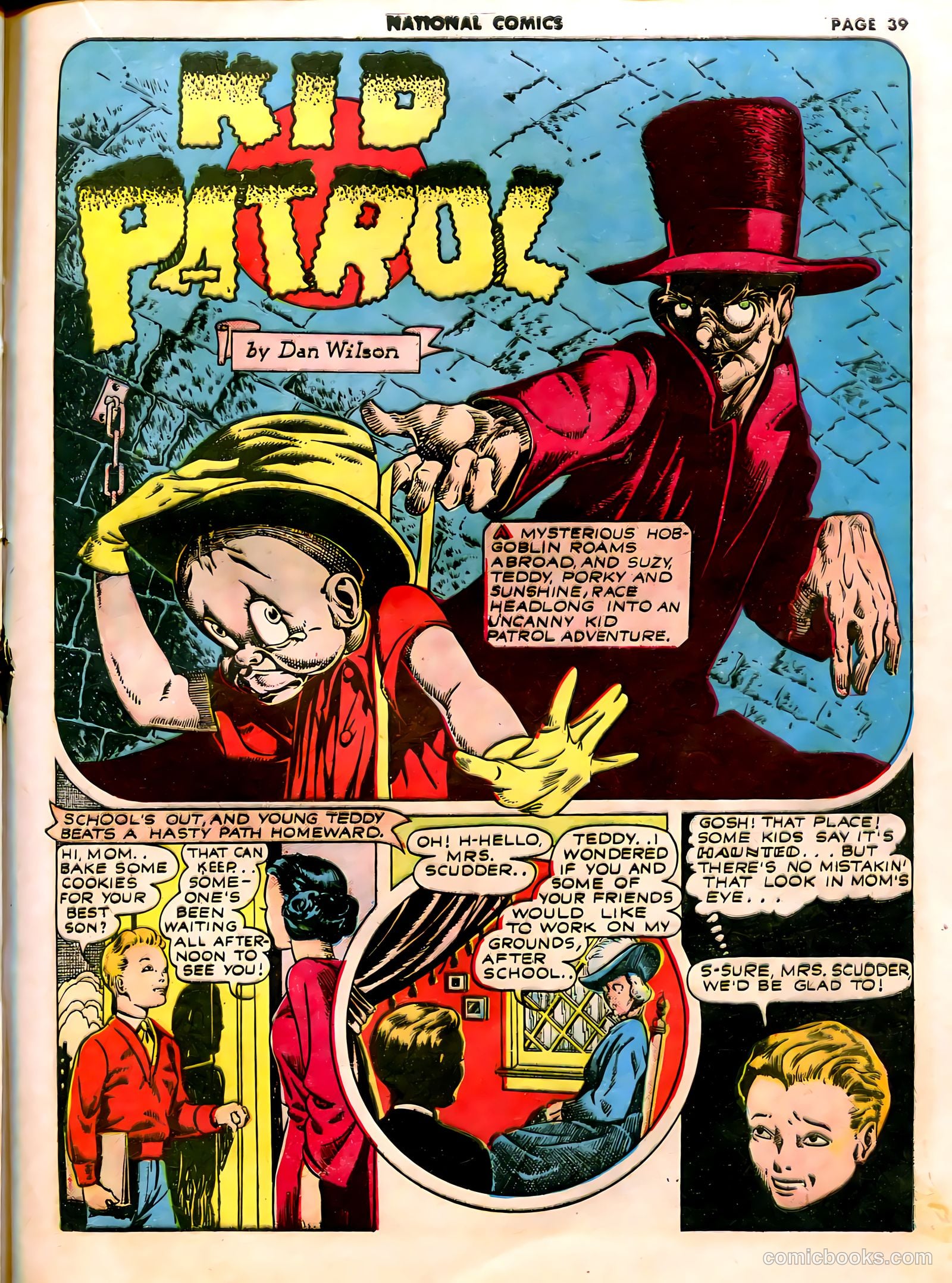 National Comics #23 (1942) — page 41 of 68