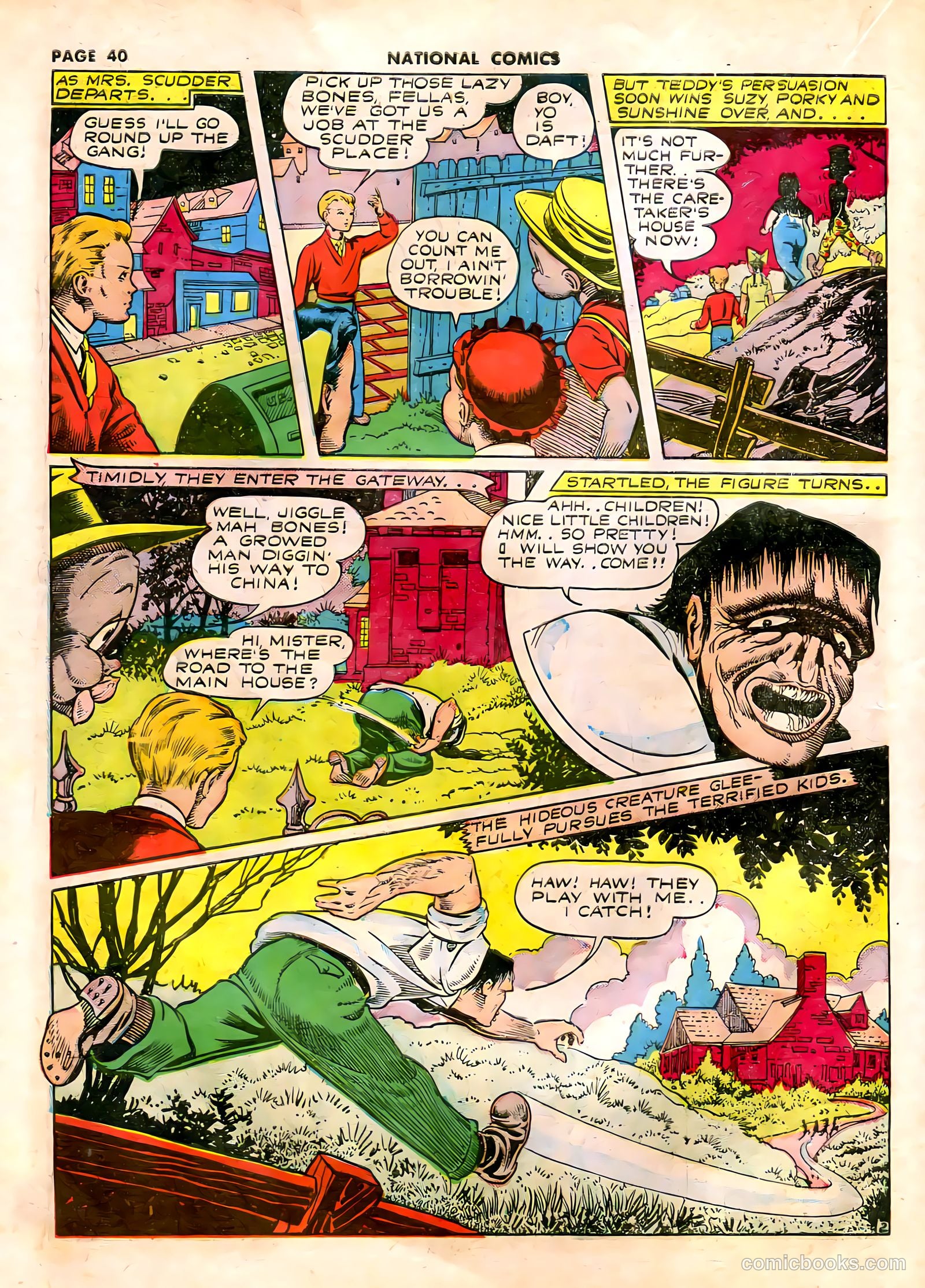 National Comics #23 (1942) — page 42 of 68