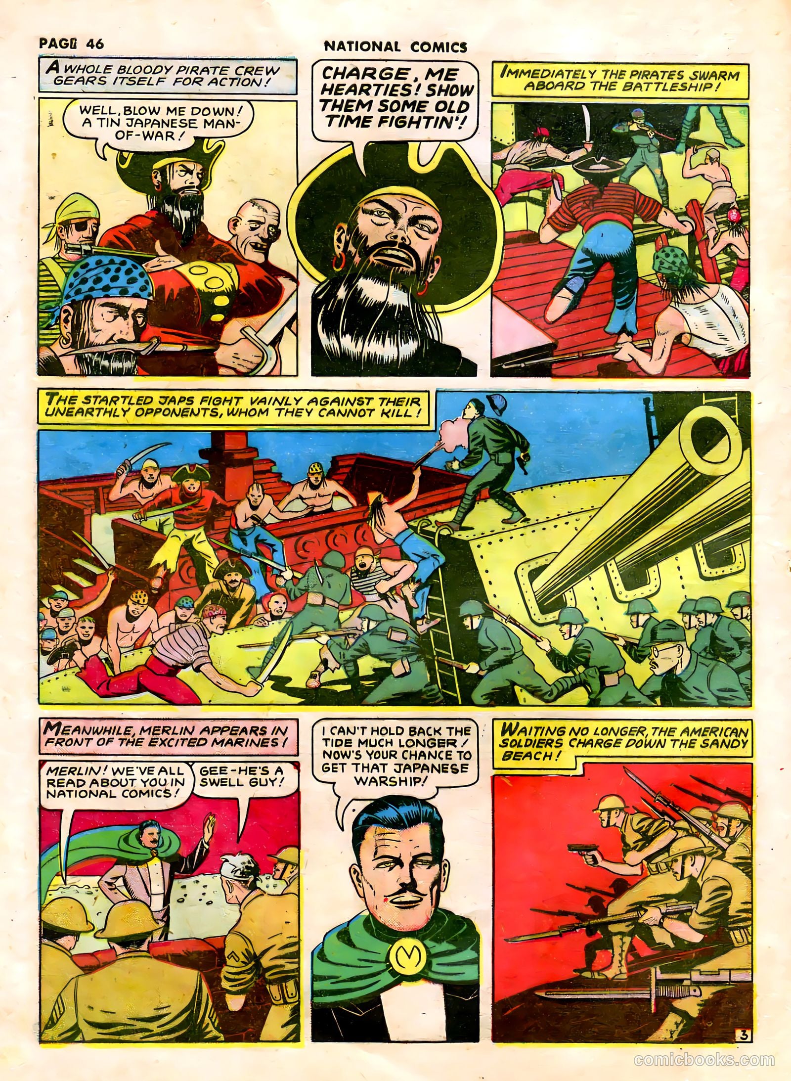 National Comics #23 (1942) — page 48 of 68