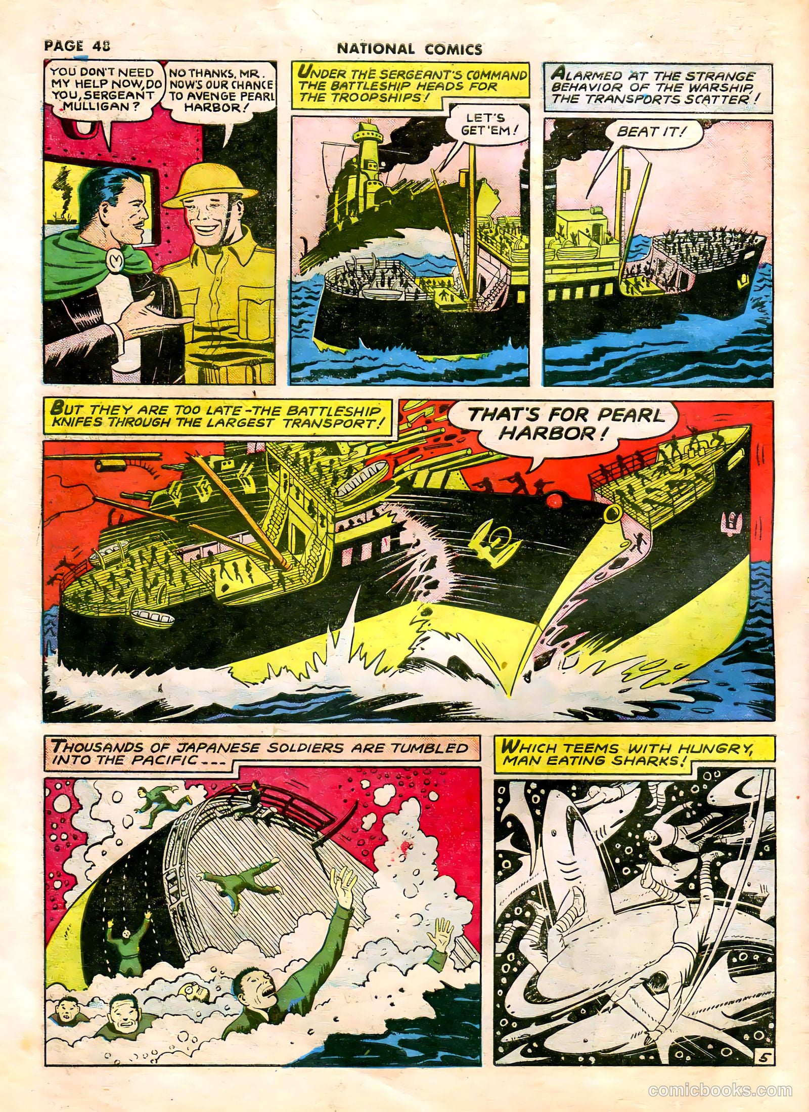 National Comics #23 (1942) — page 50 of 68