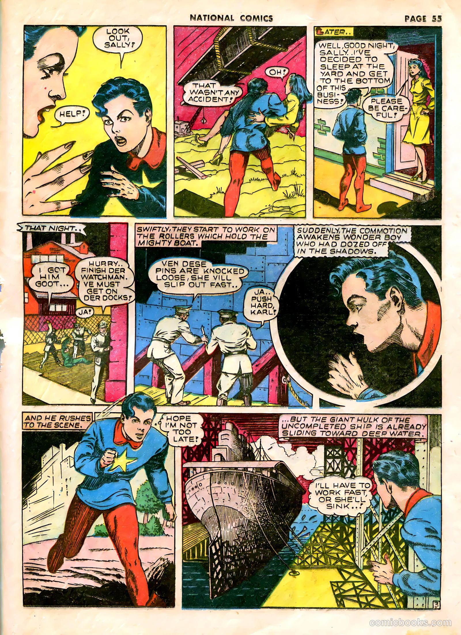 National Comics #23 (1942) — page 57 of 68