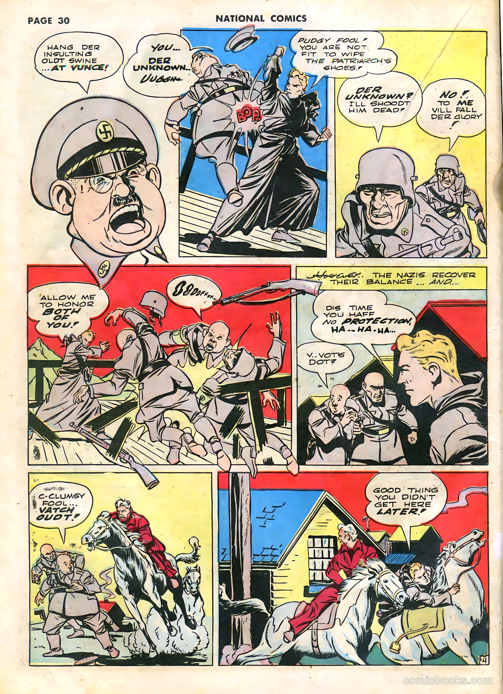 National Comics #24 (1942) — page 32 of 68