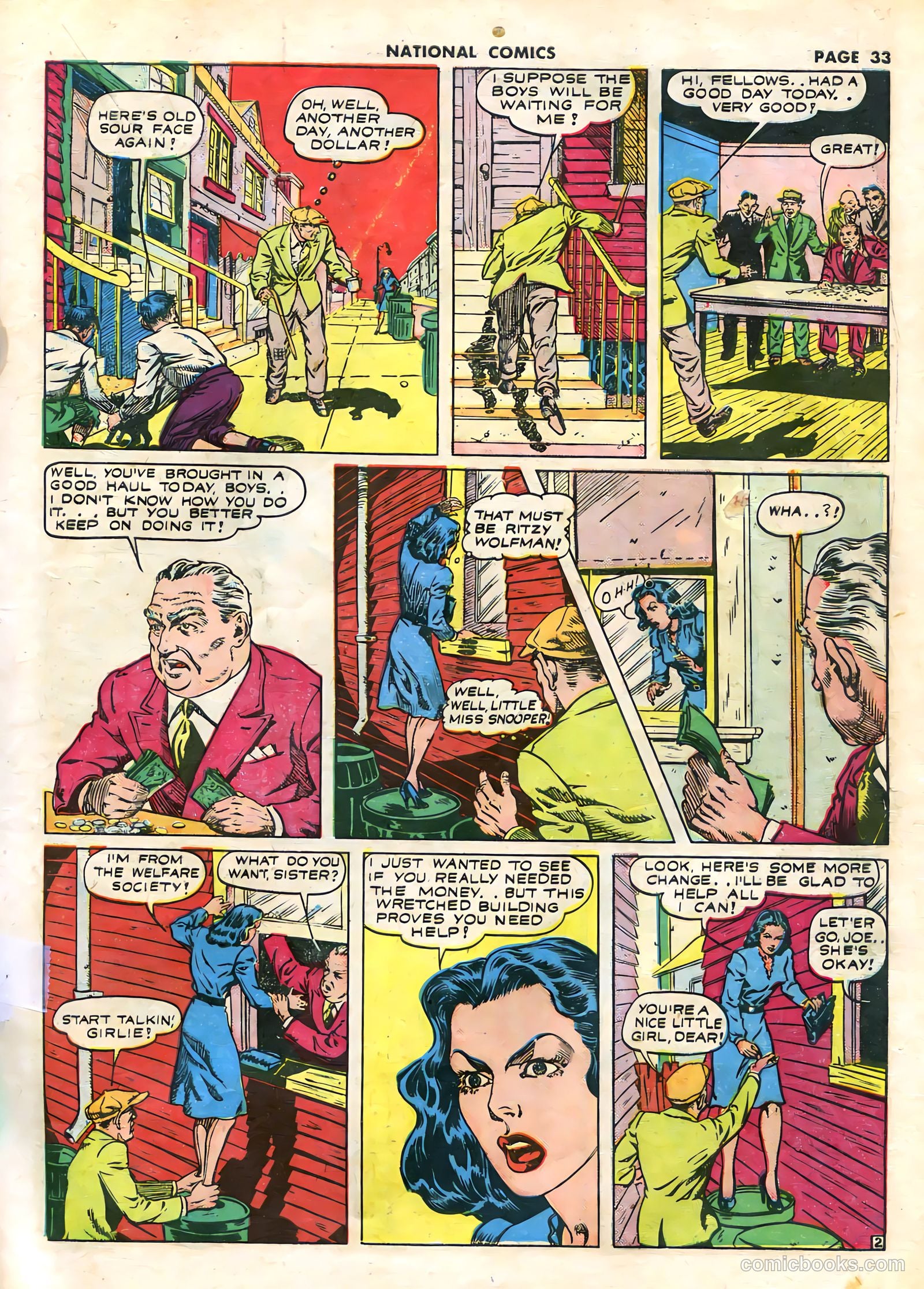 National Comics #24 (1942) — page 35 of 68