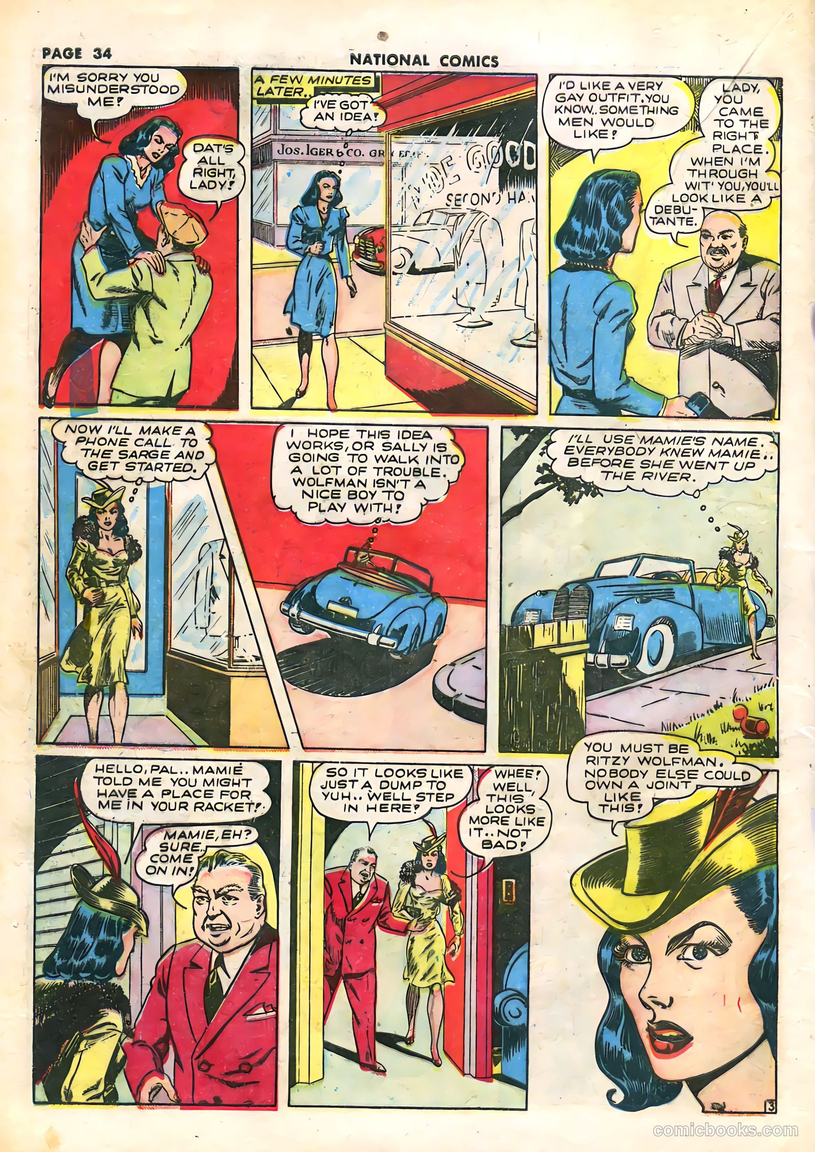 National Comics #24 (1942) — page 36 of 68