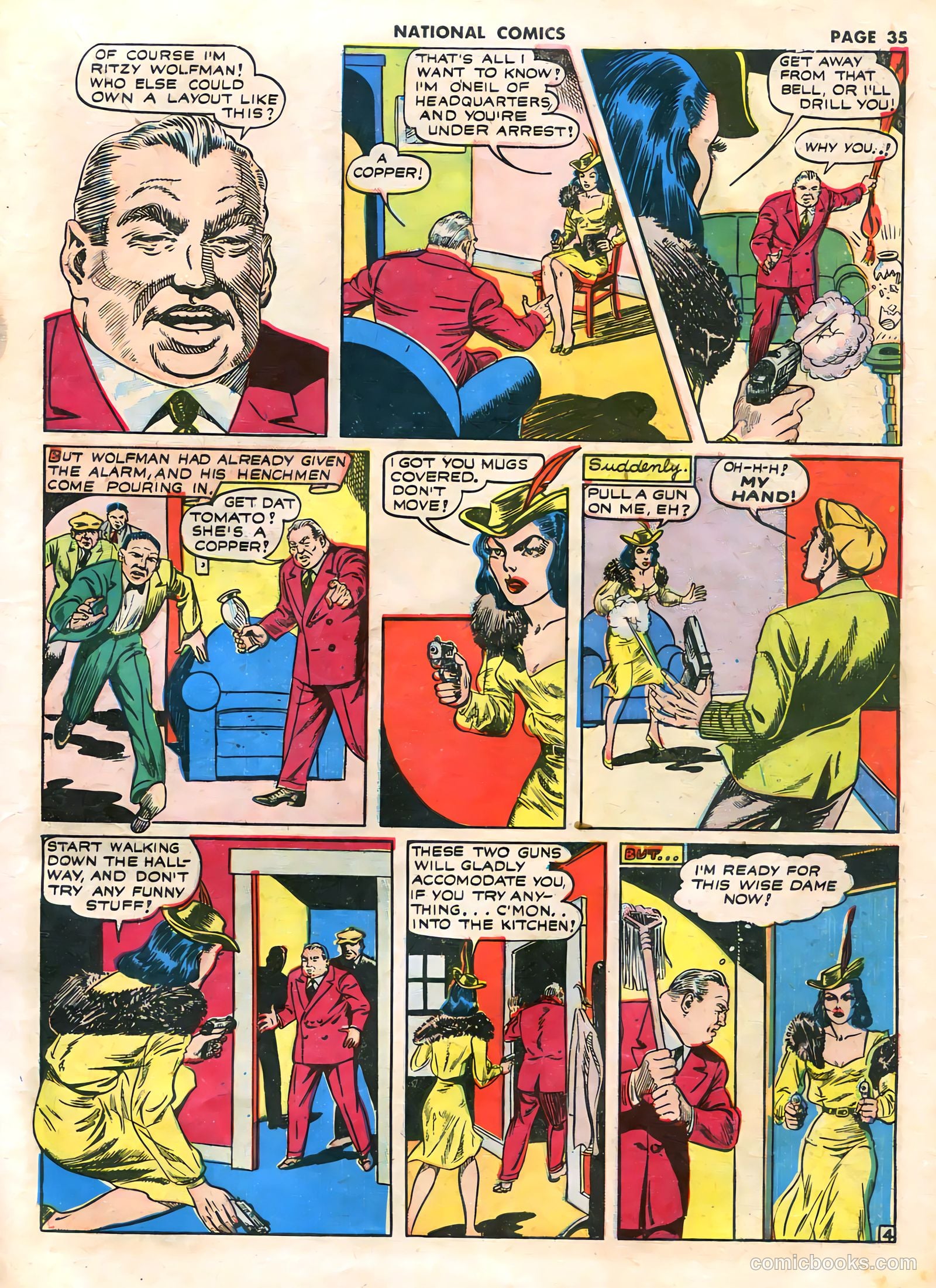 National Comics #24 (1942) — page 37 of 68