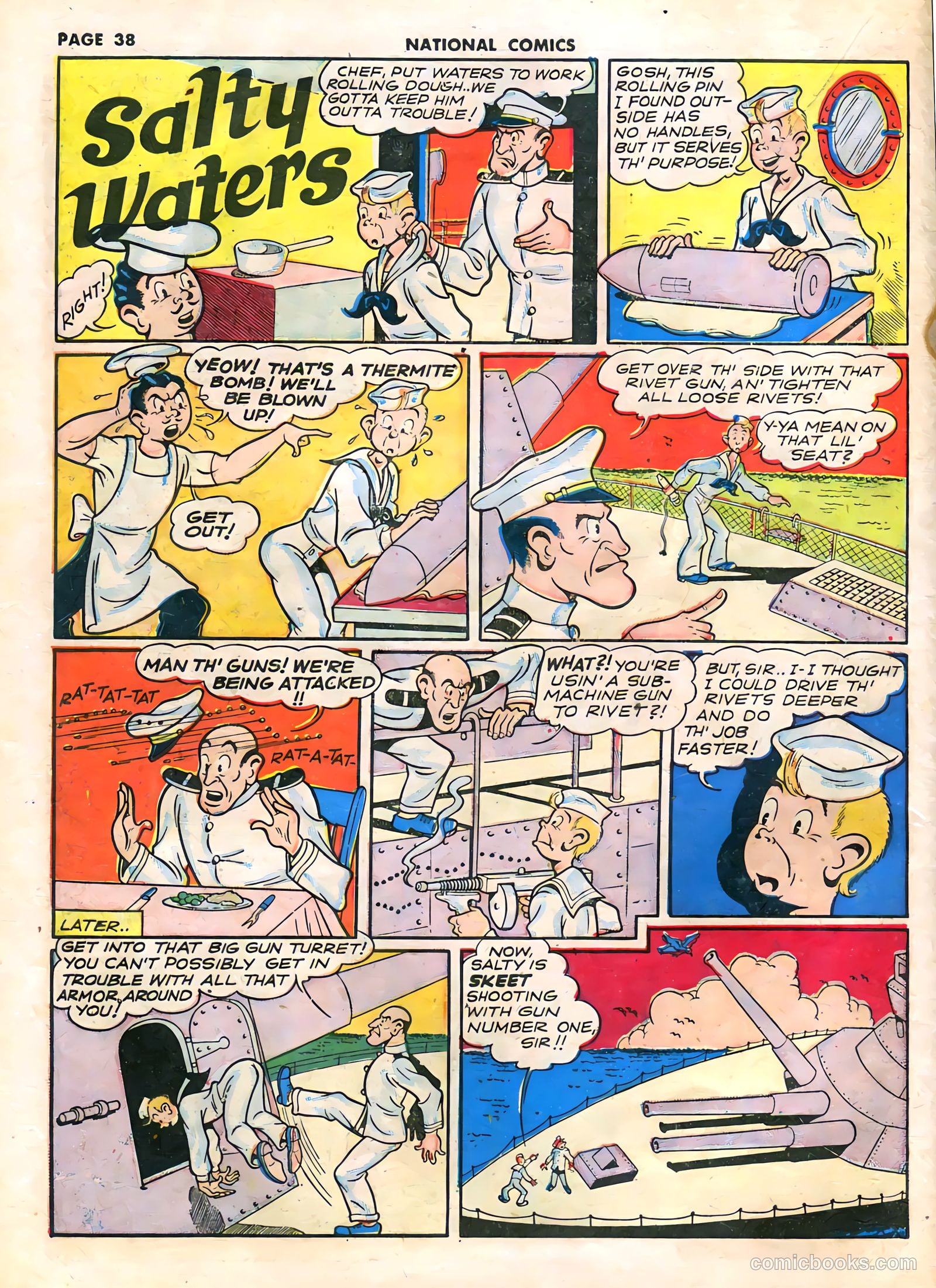 National Comics #24 (1942) — page 40 of 68