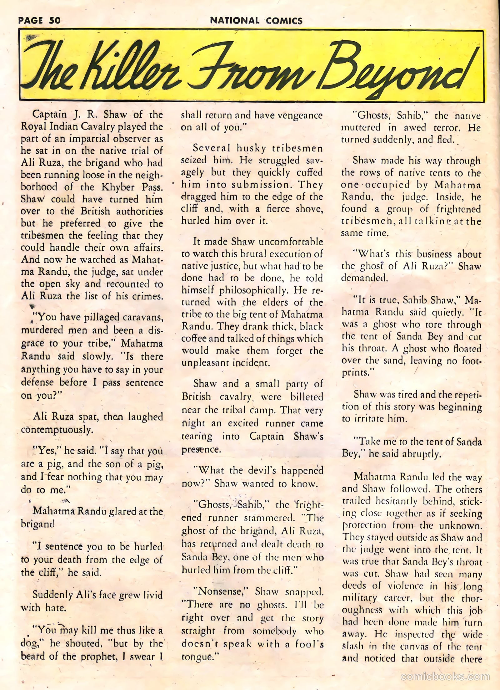 National Comics #24 (1942) — page 52 of 68