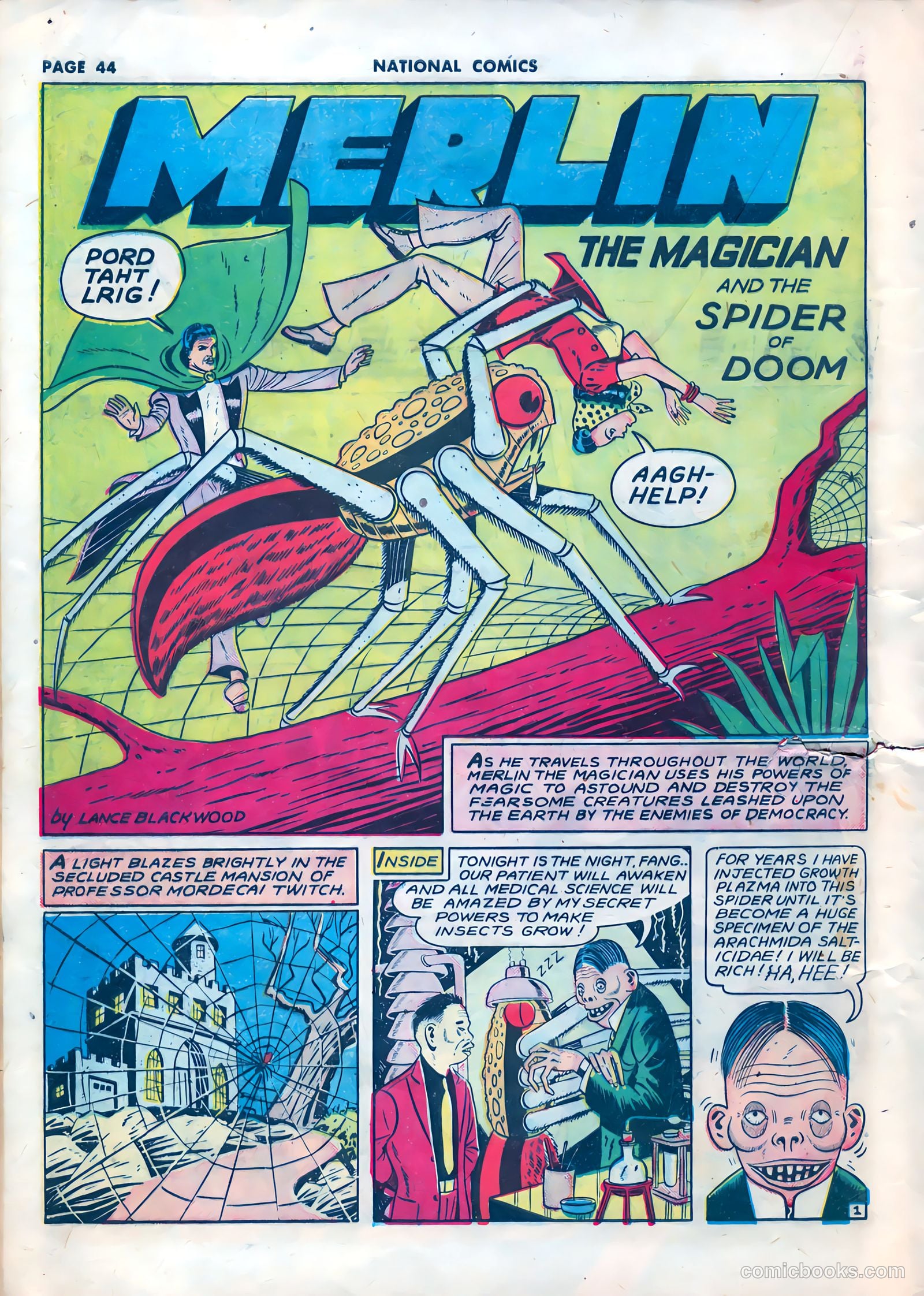 National Comics #25 (1942) — page 46 of 68