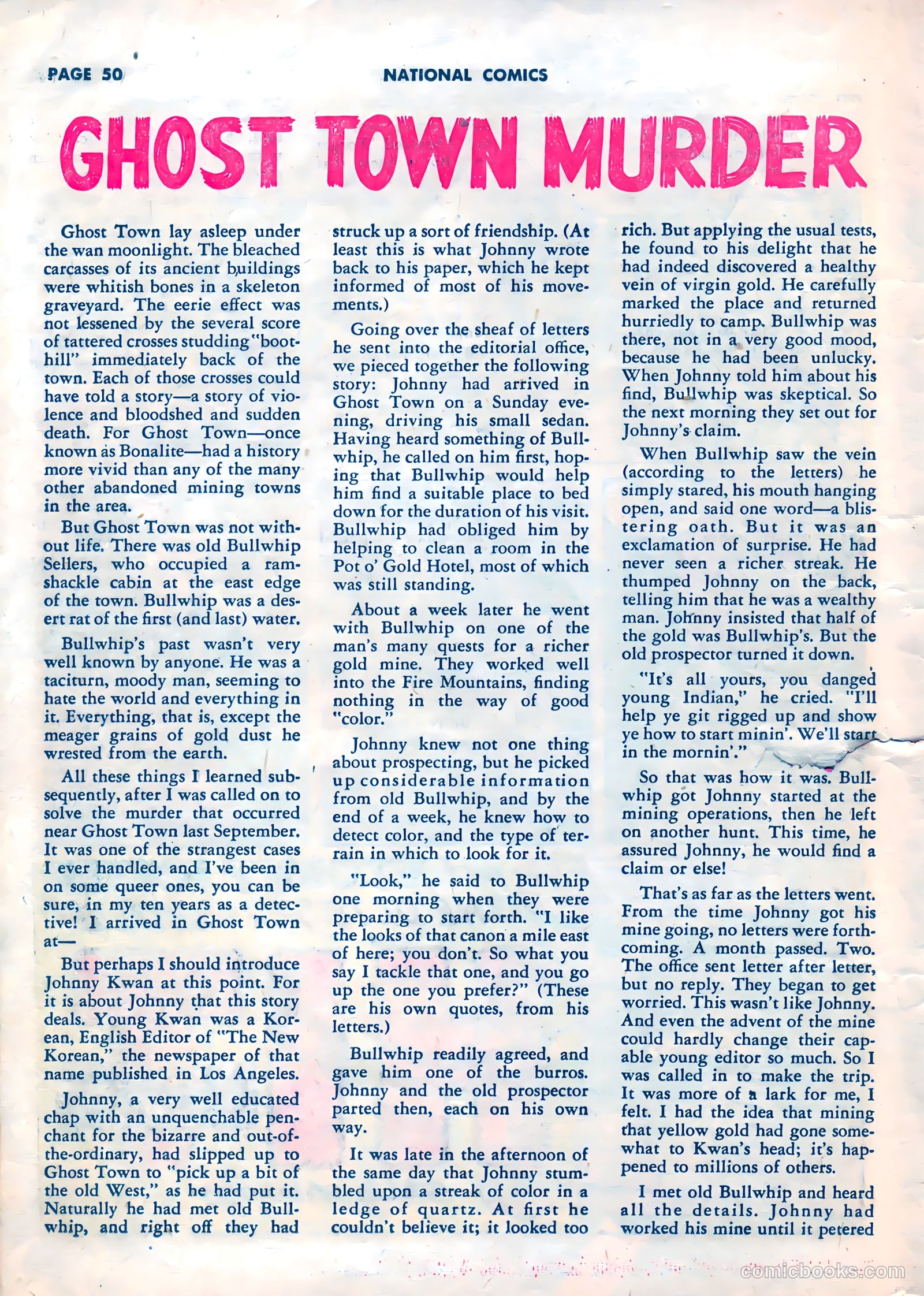 National Comics #25 (1942) — page 52 of 68