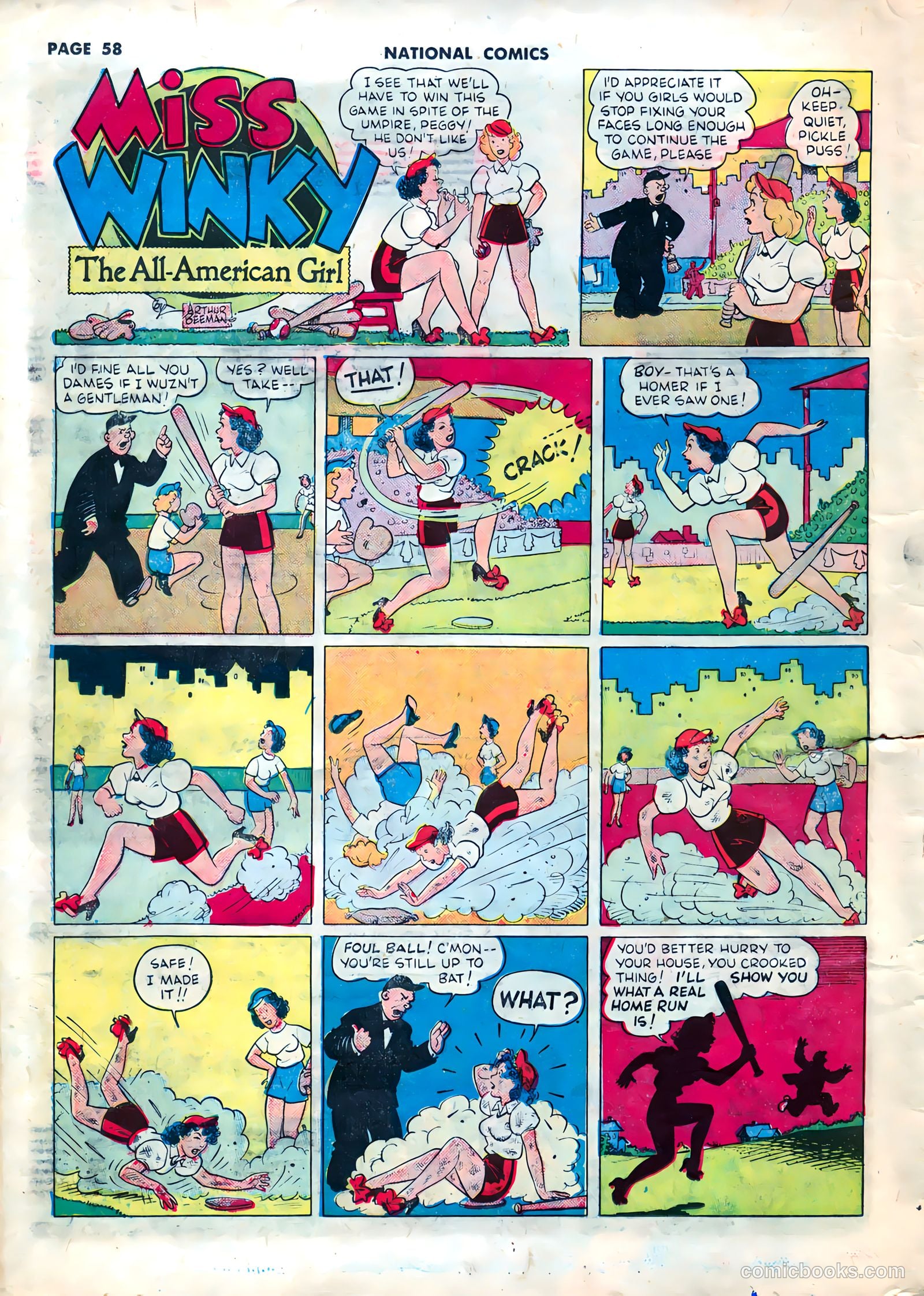 National Comics #25 (1942) — page 60 of 68