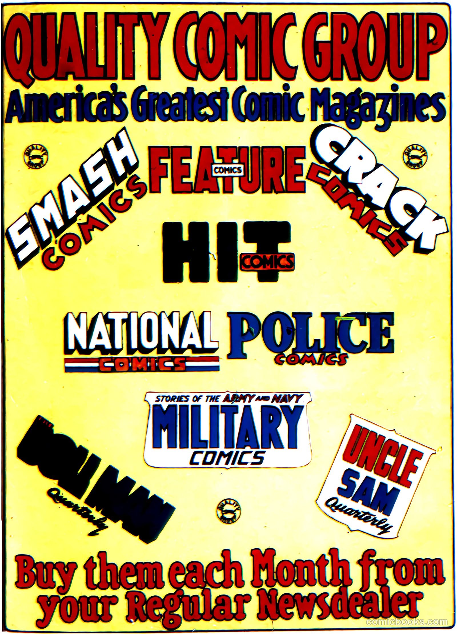 National Comics #25 (1942) — page 67 of 68