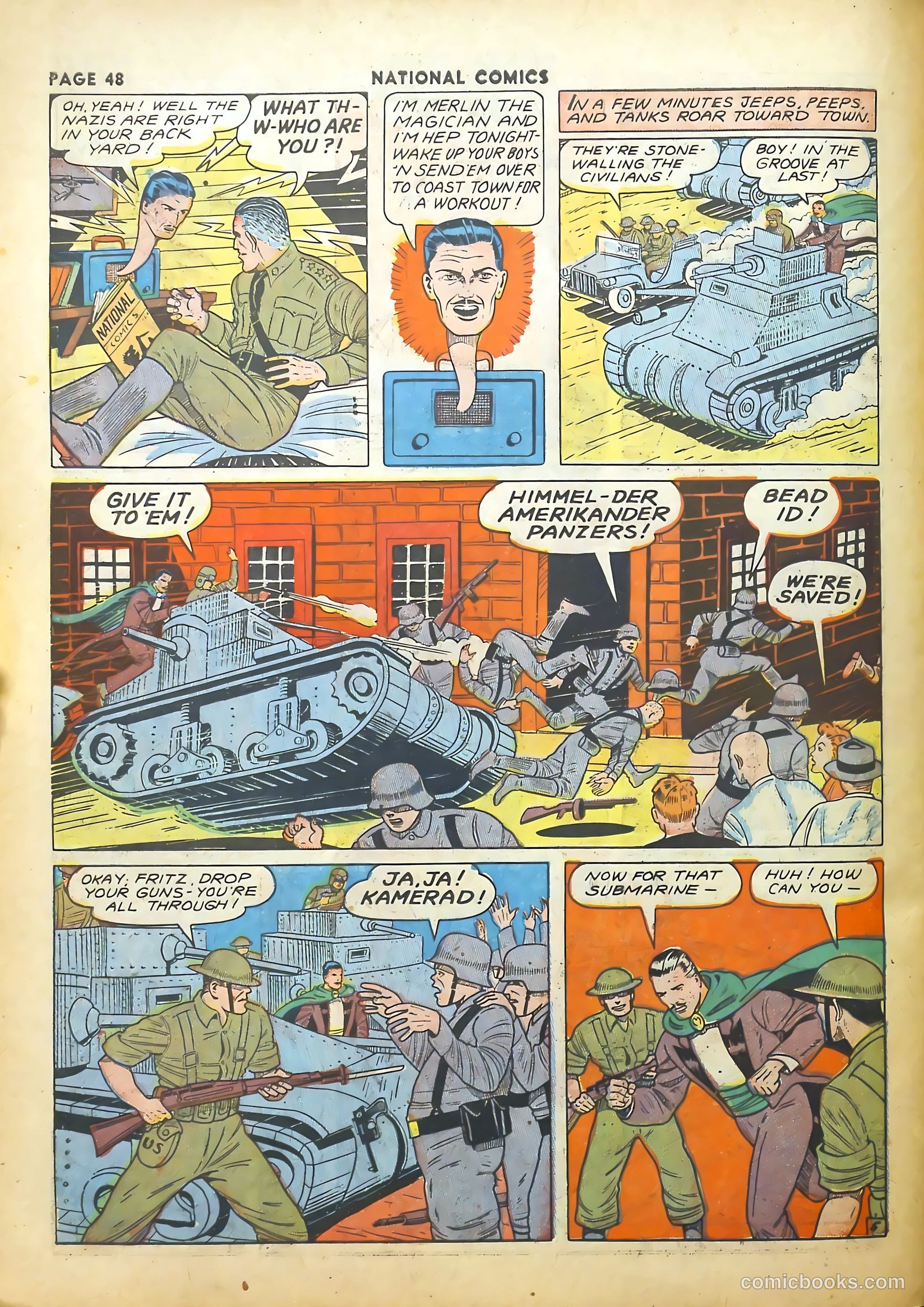 National Comics #26 (1942) — page 50 of 68