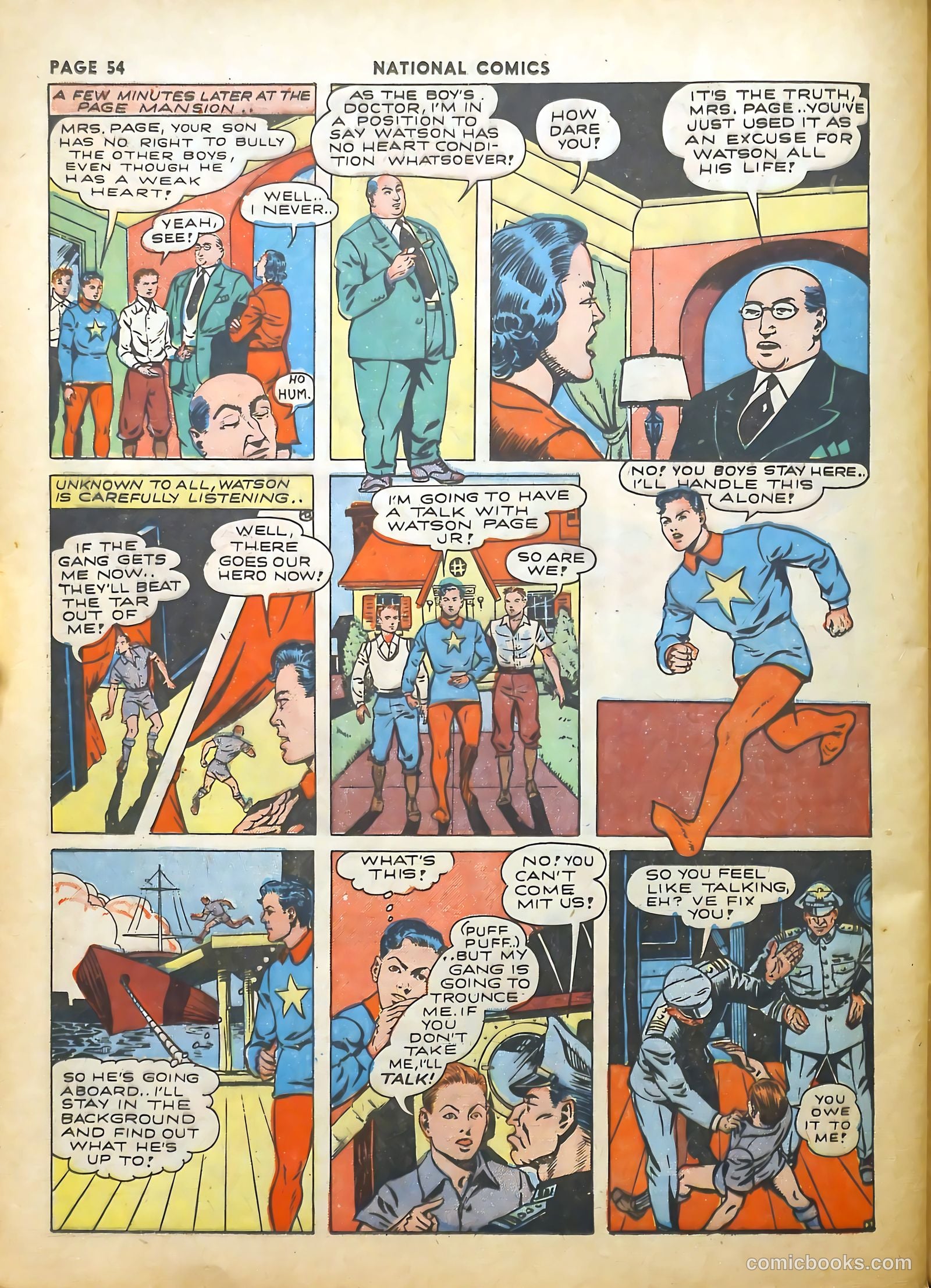 National Comics #26 (1942) — page 56 of 68
