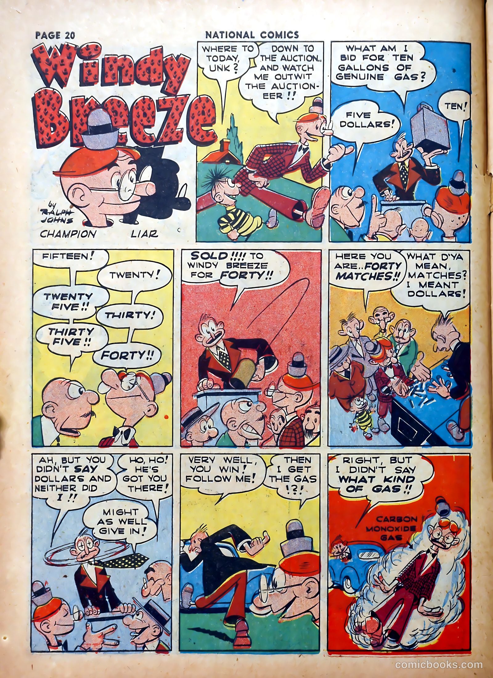 National Comics #27 (1942) — page 22 of 68