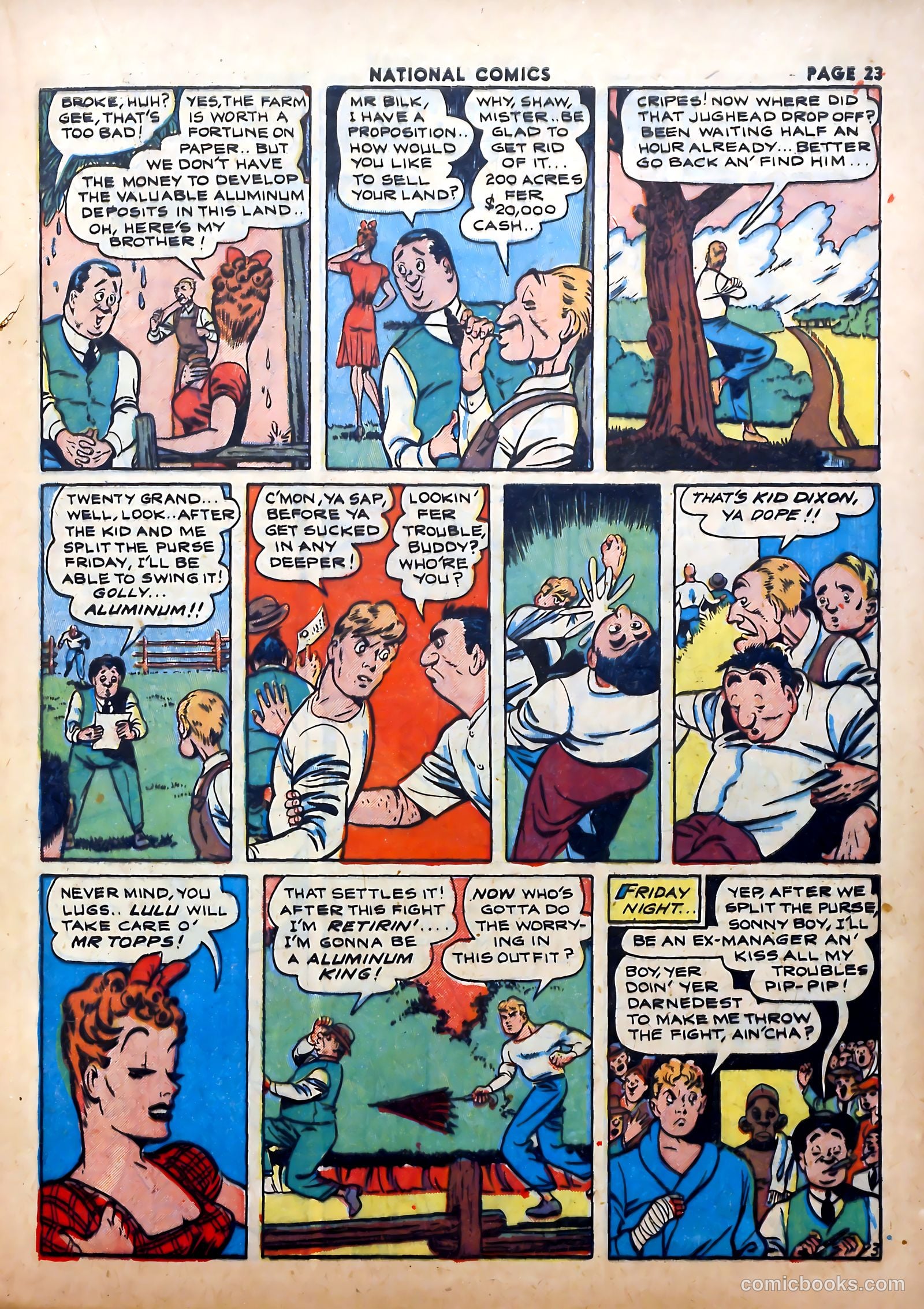 National Comics #27 (1942) — page 25 of 68