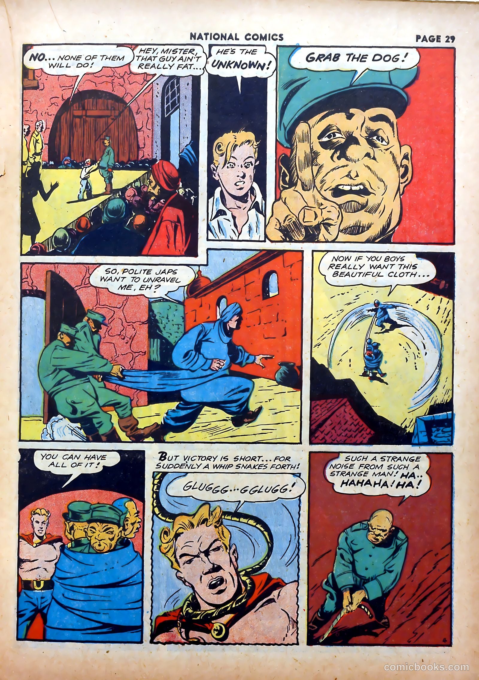 National Comics #27 (1942) — page 31 of 68