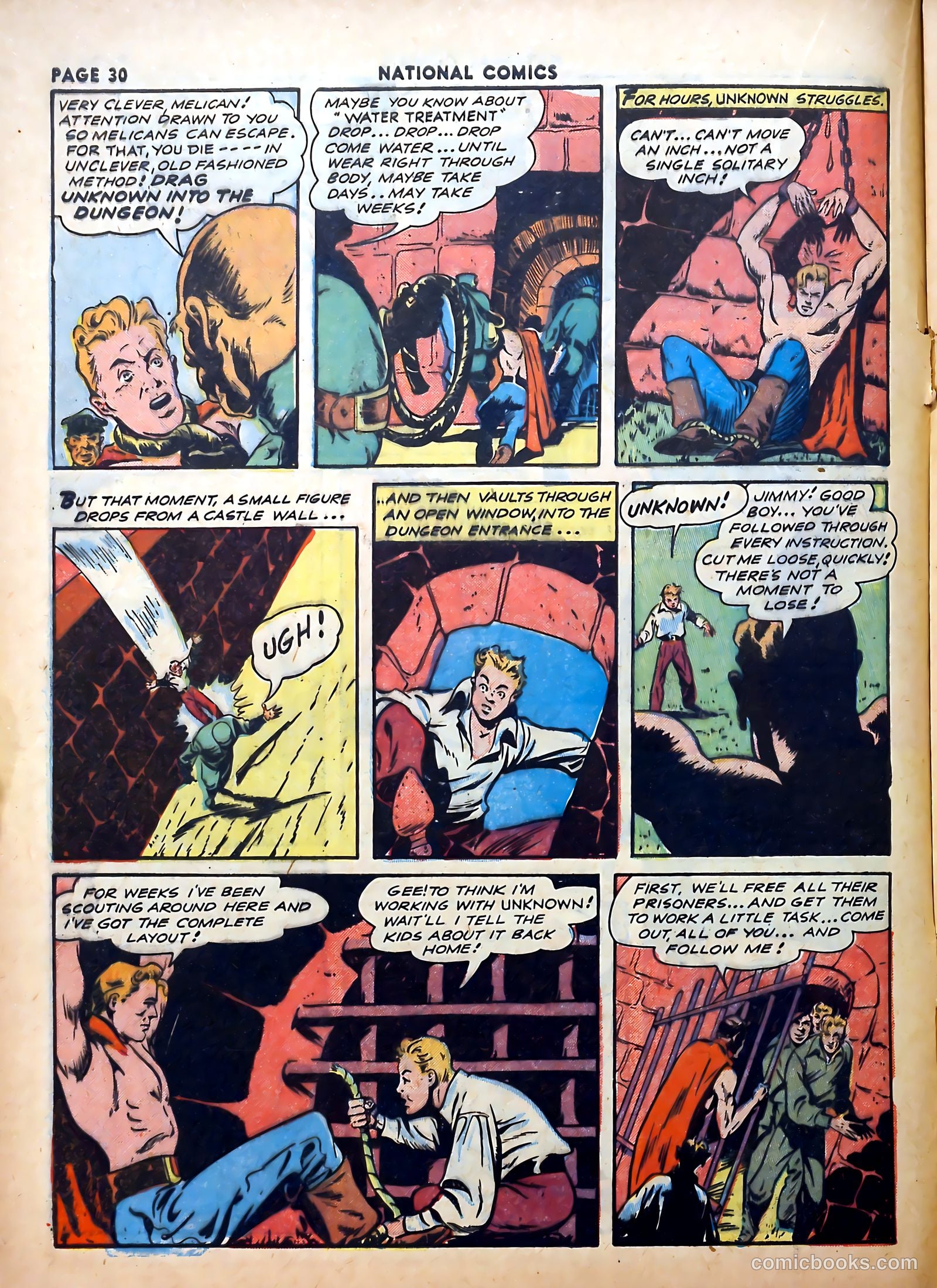 National Comics #27 (1942) — page 32 of 68