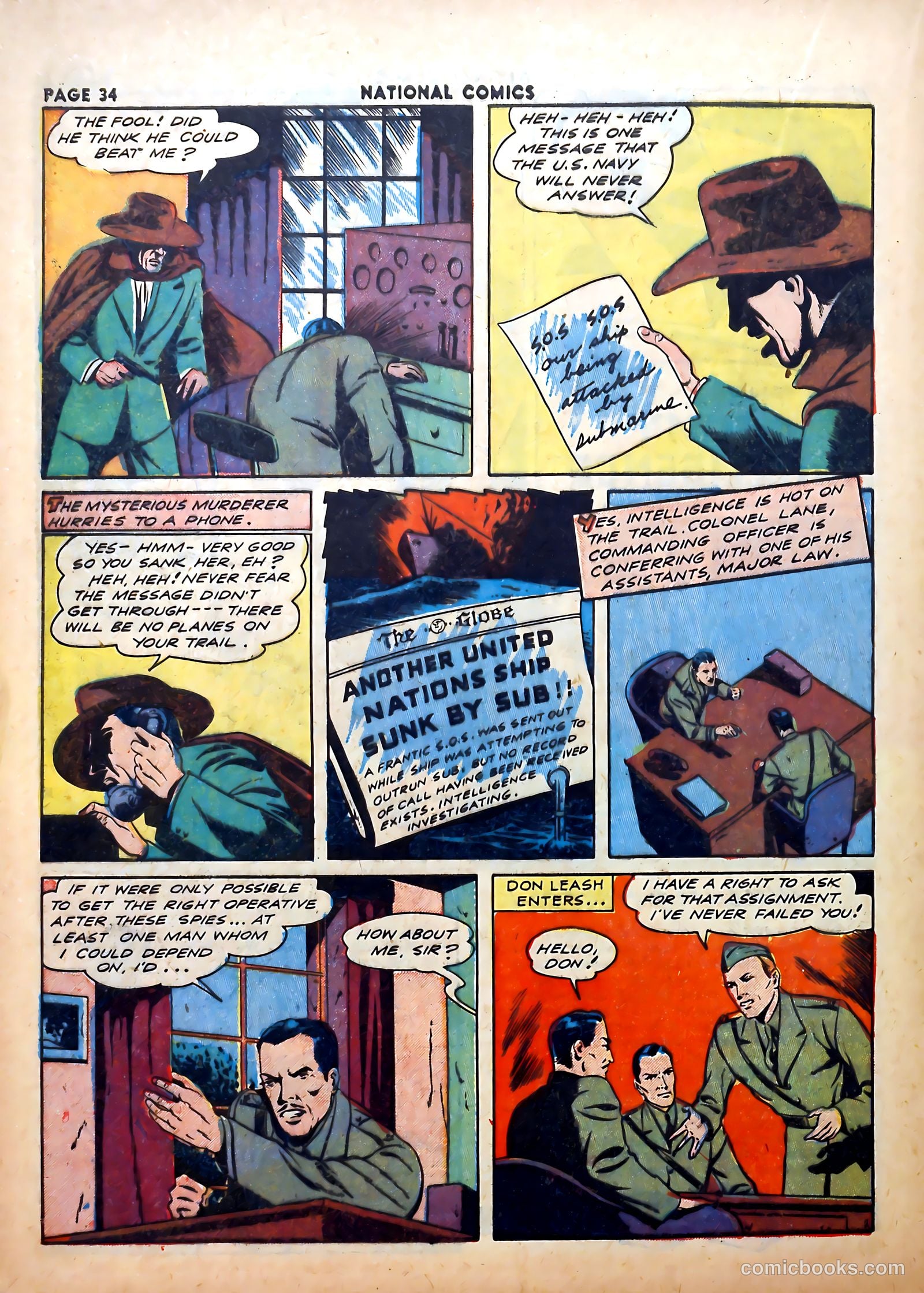 National Comics #27 (1942) — page 36 of 68