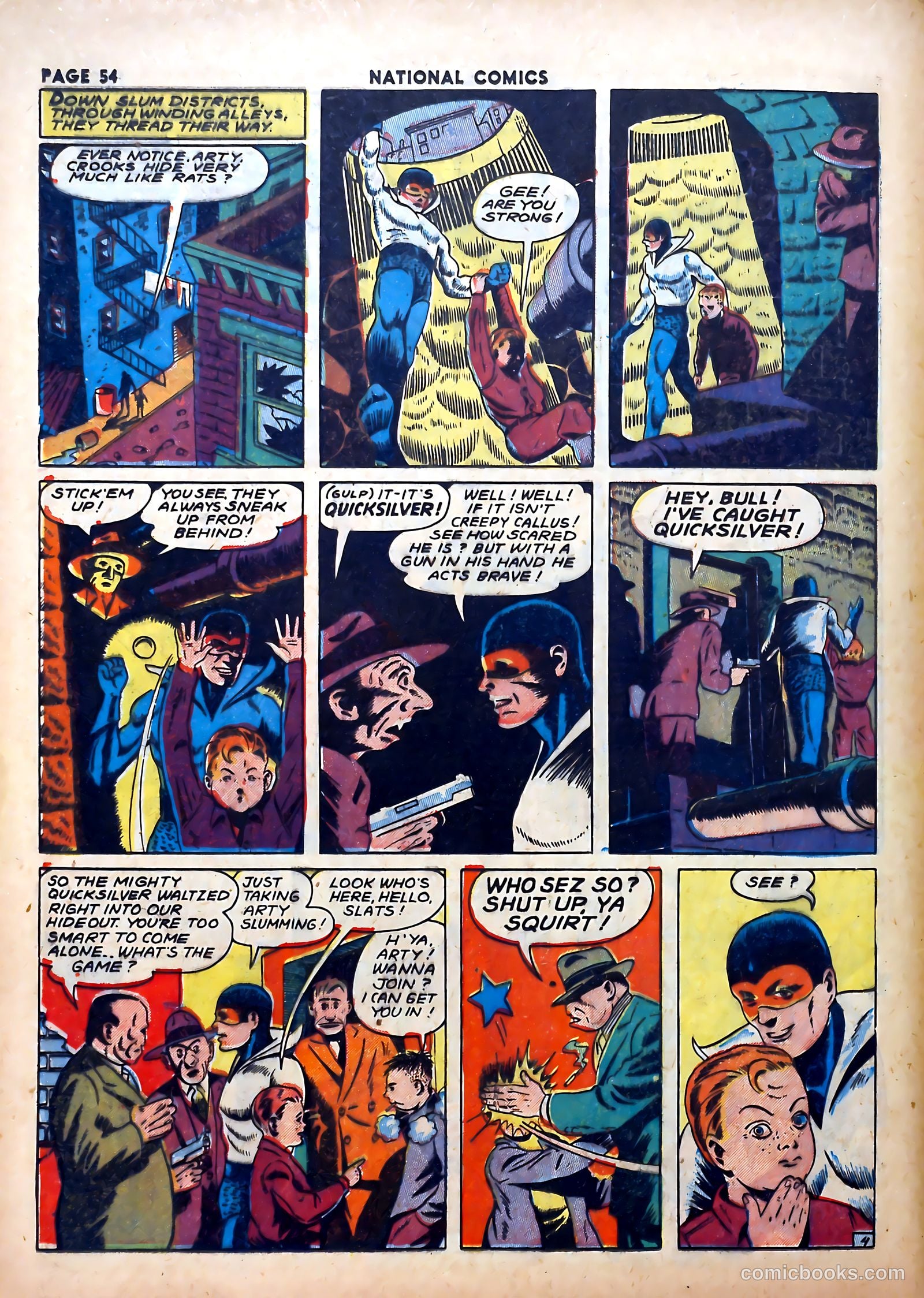 National Comics #27 (1942) — page 56 of 68