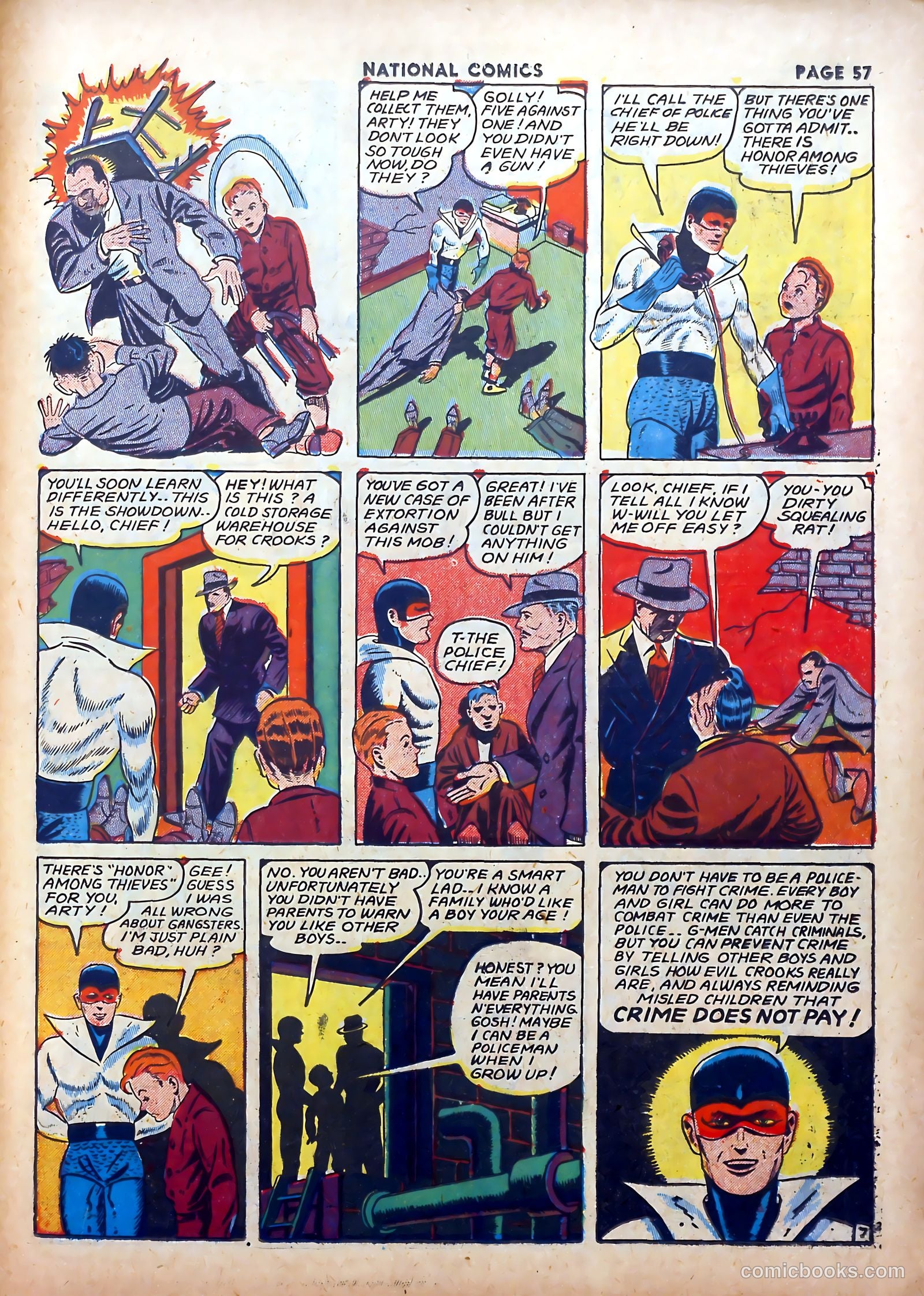 National Comics #27 (1942) — page 59 of 68