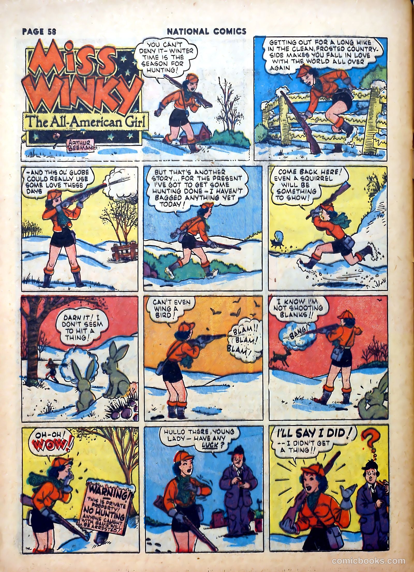 National Comics #27 (1942) — page 60 of 68
