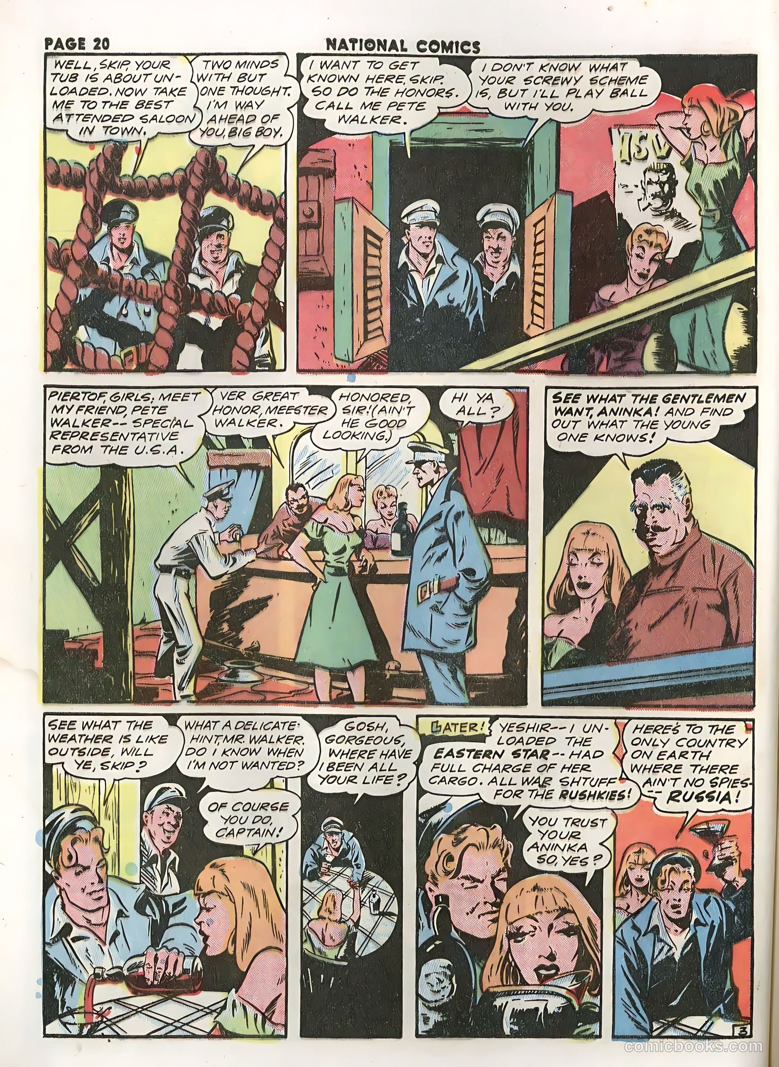 National Comics #28 (1943) — page 22 of 68
