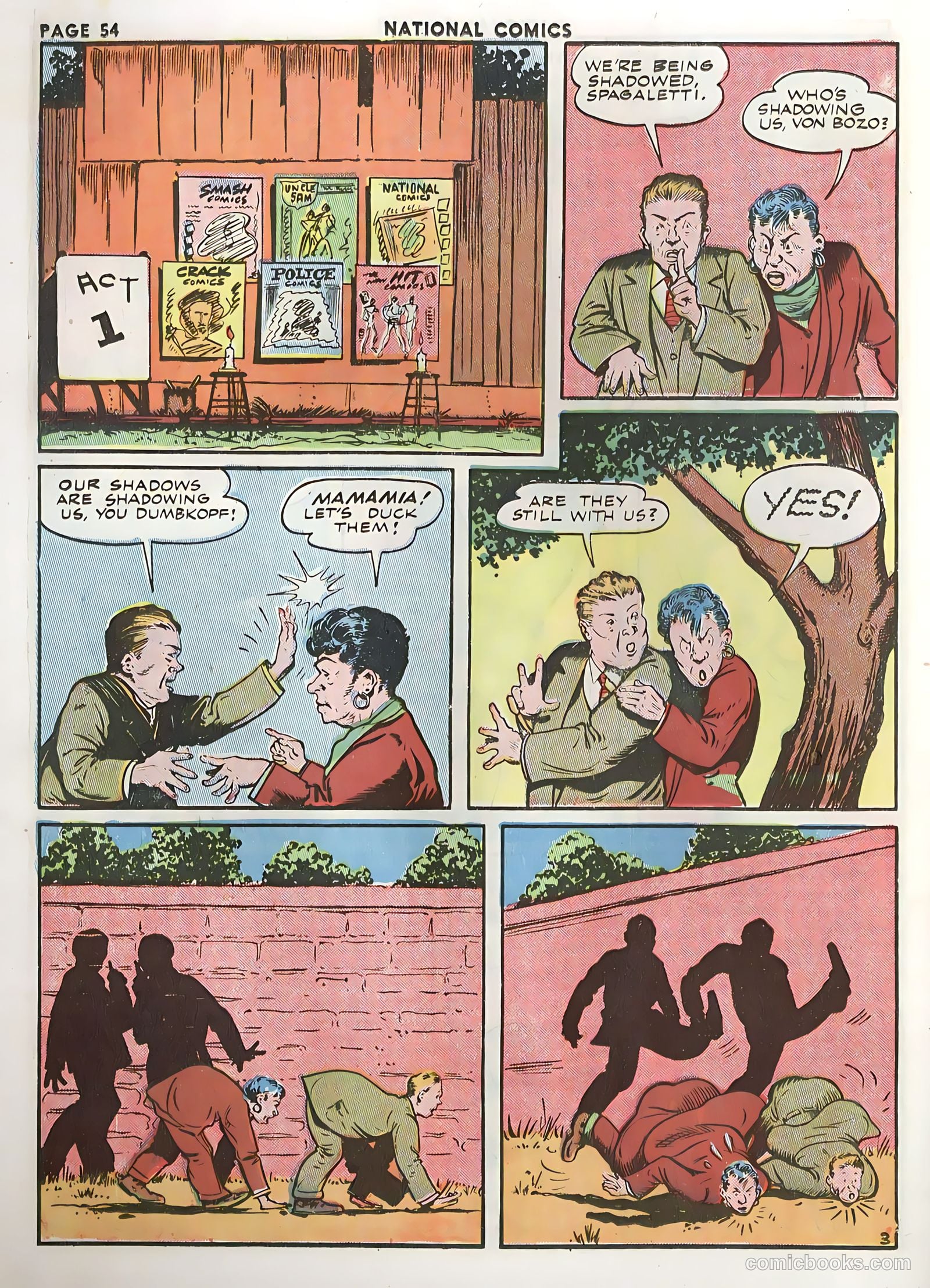 National Comics #28 (1943) — page 56 of 68