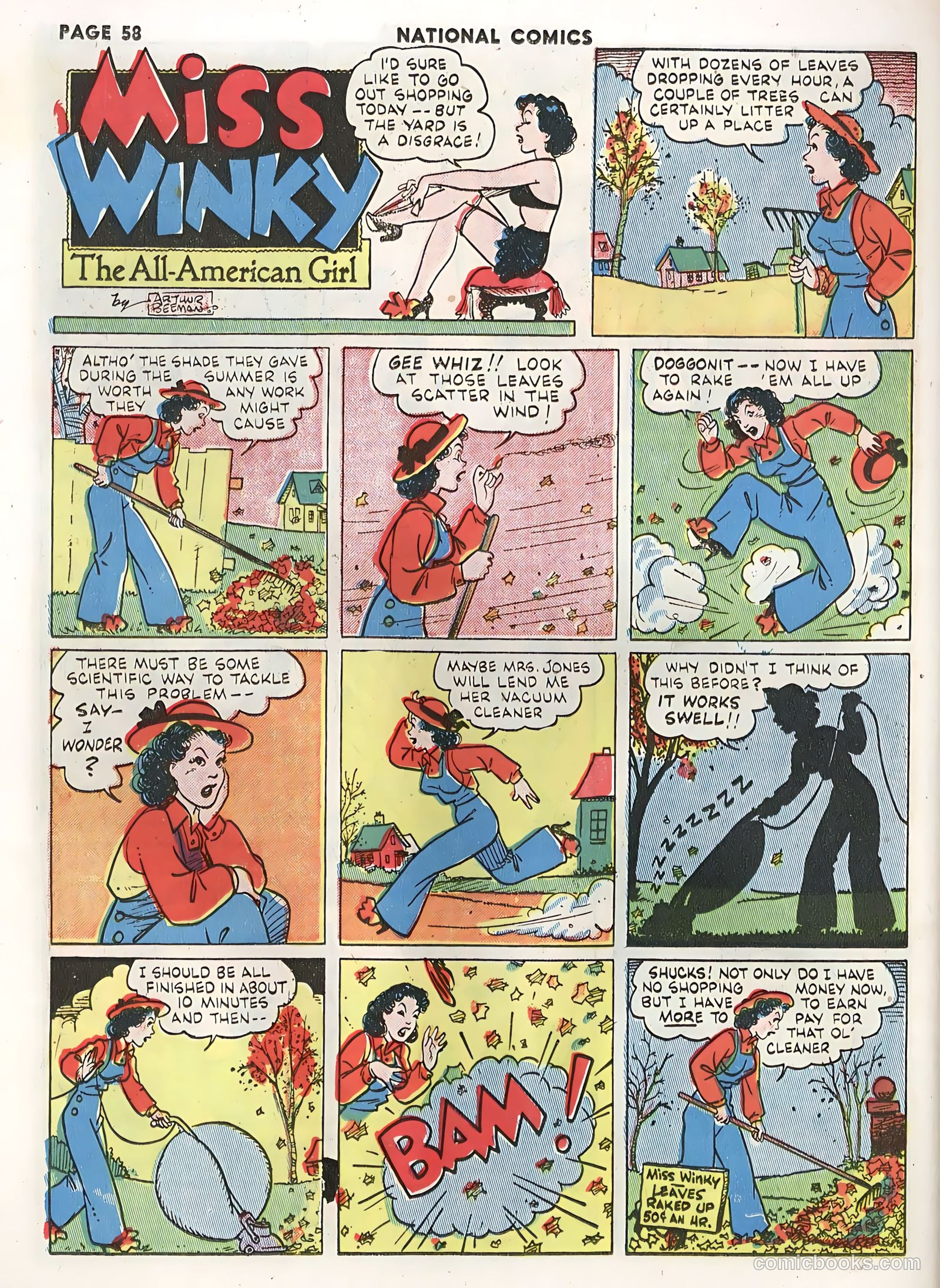 National Comics #28 (1943) — page 60 of 68