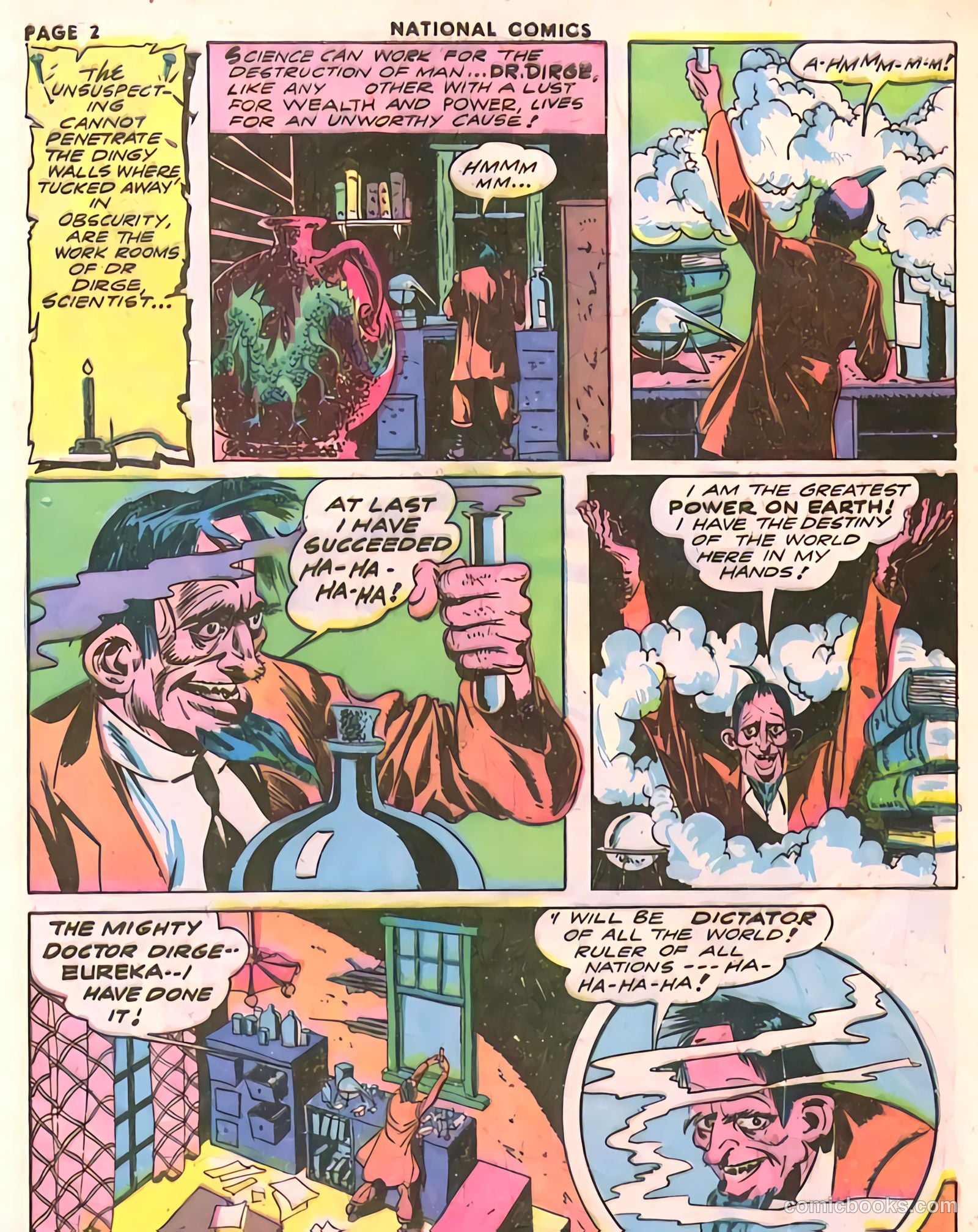 National Comics #29 (1943) — page 2 of 68