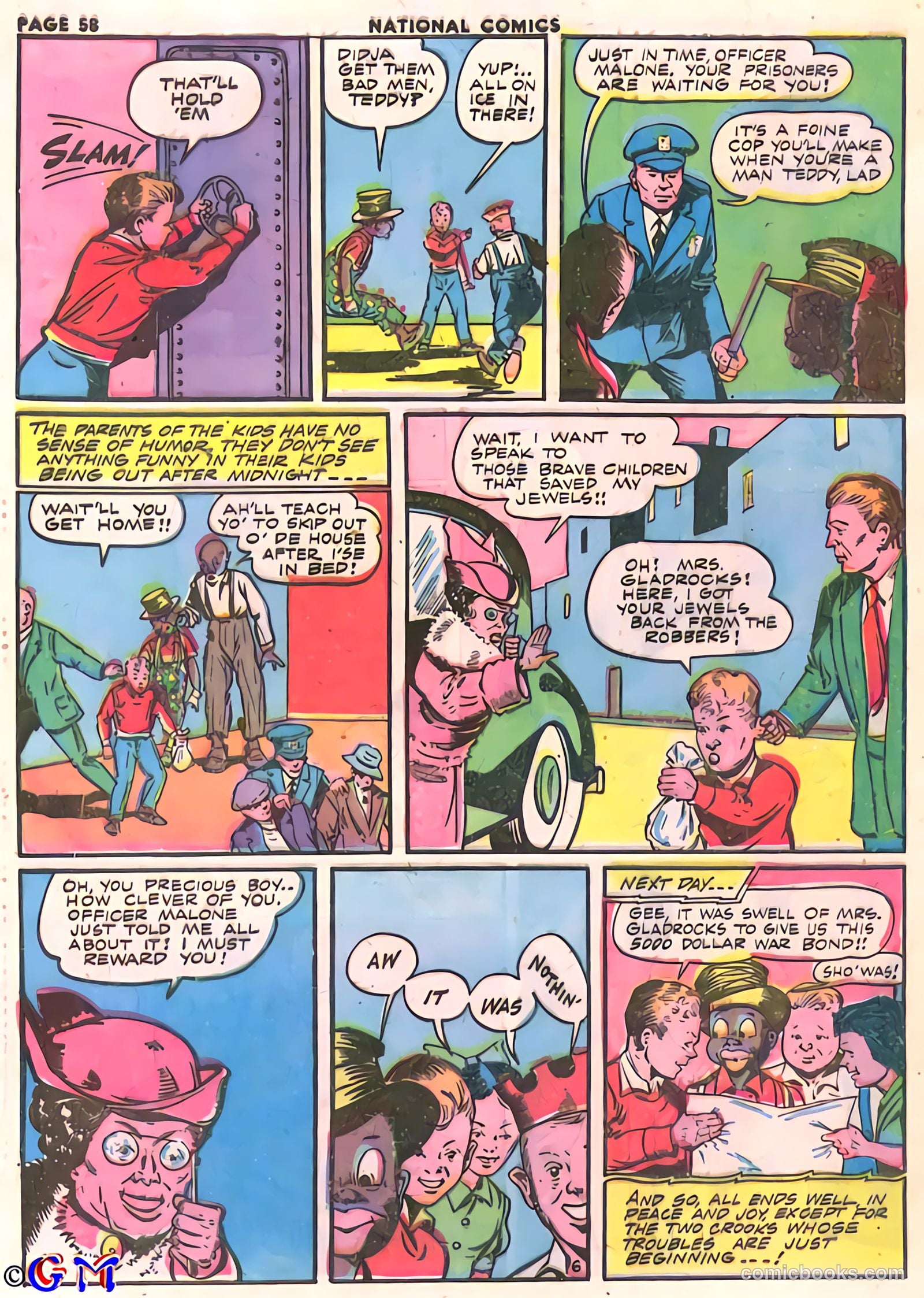 National Comics #29 (1943) — page 57 of 68