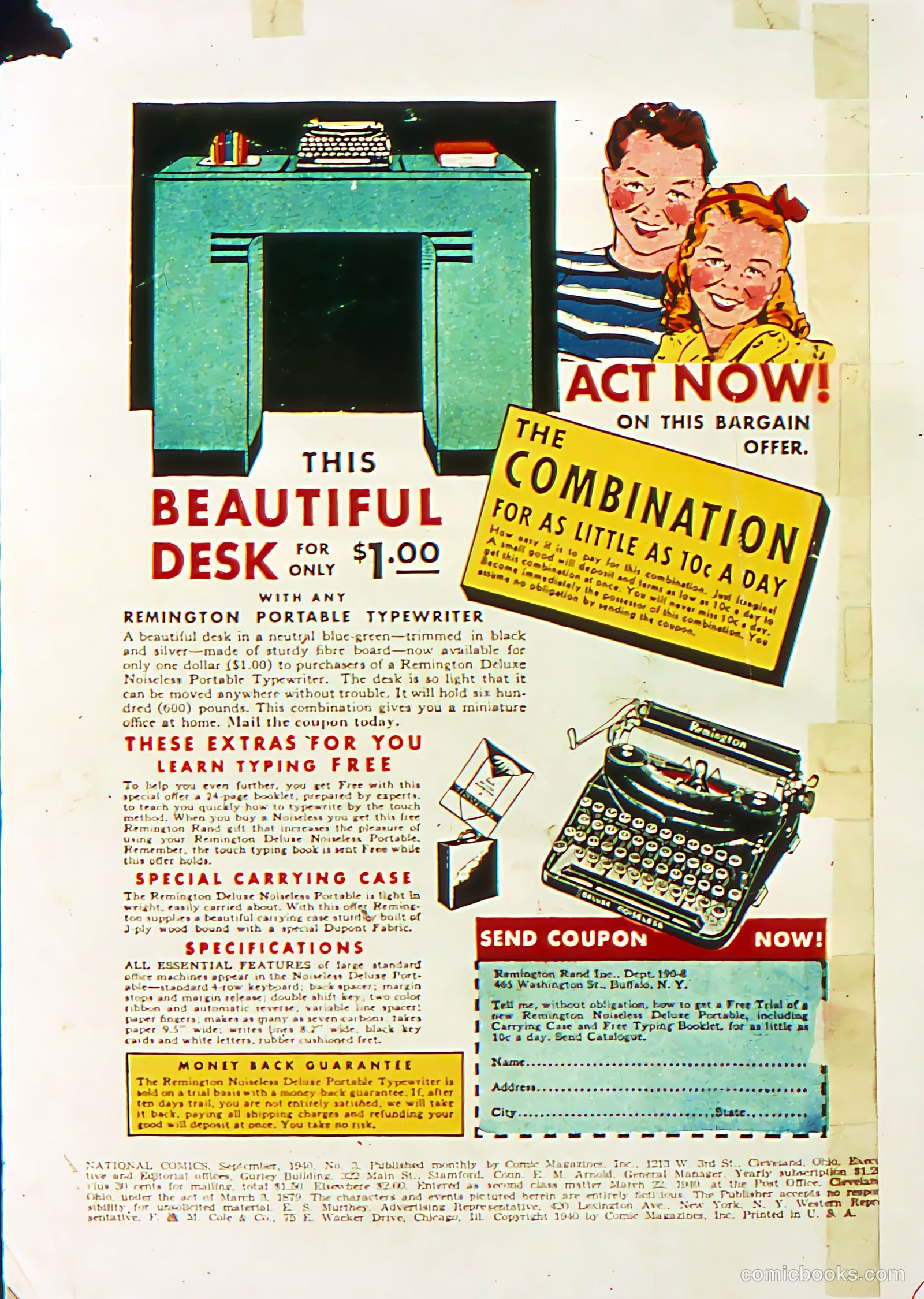National Comics #3 (1940) — page 3 of 68