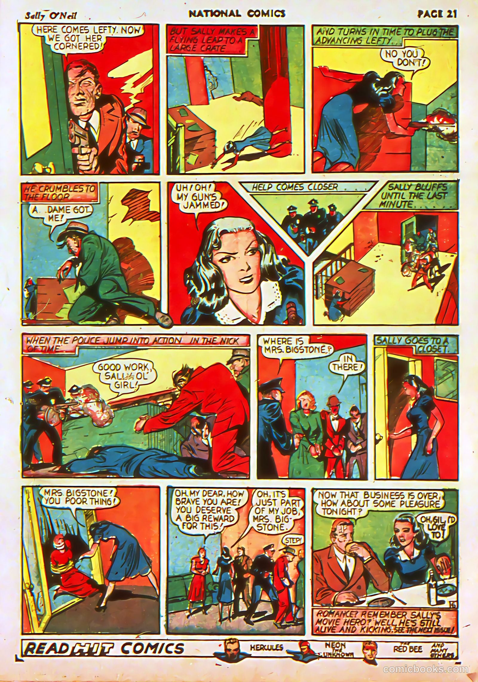 National Comics #3 (1940) — page 24 of 68