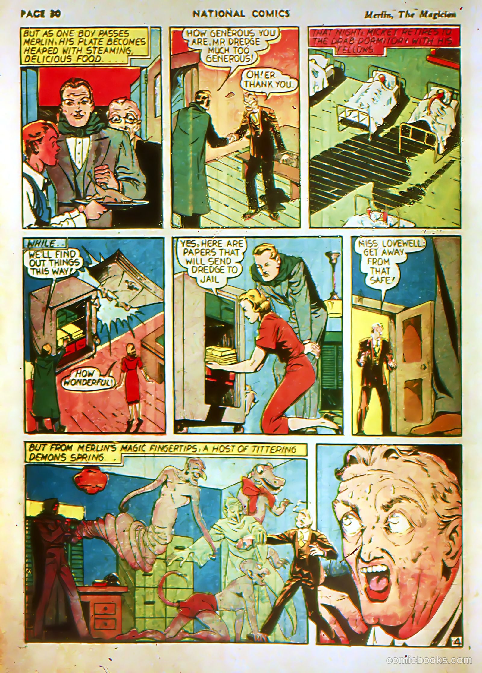 National Comics #3 (1940) — page 33 of 68