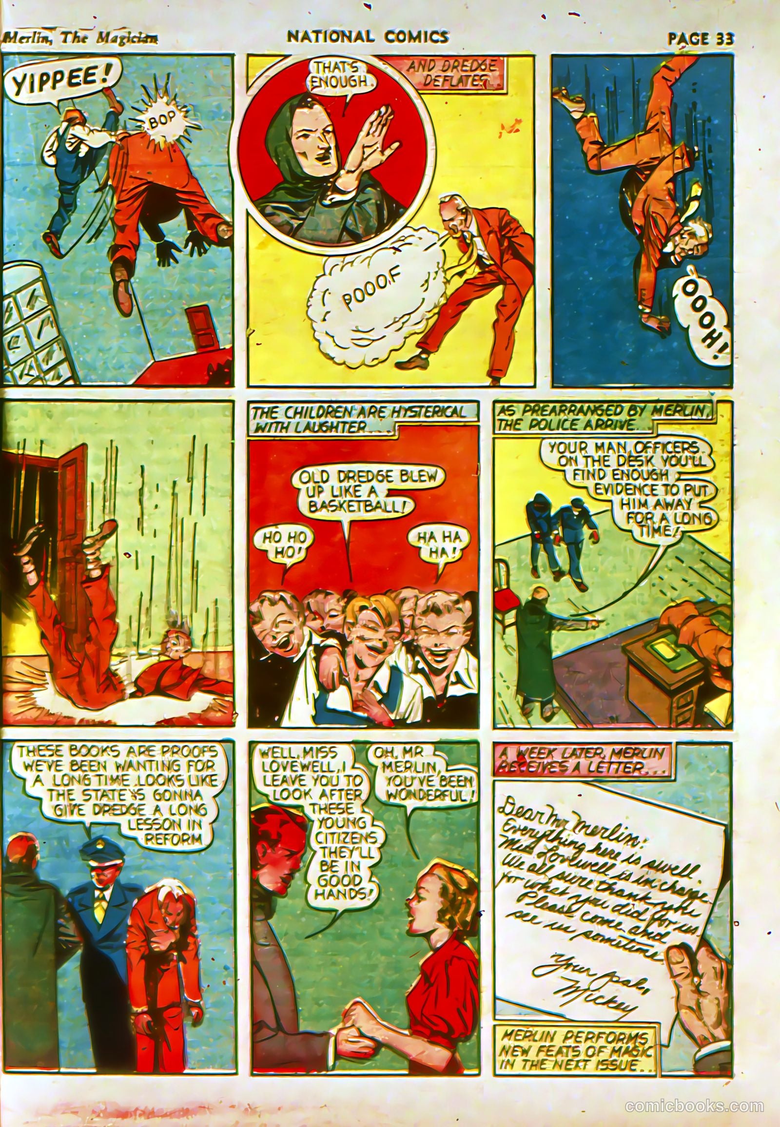 National Comics #3 (1940) — page 36 of 68