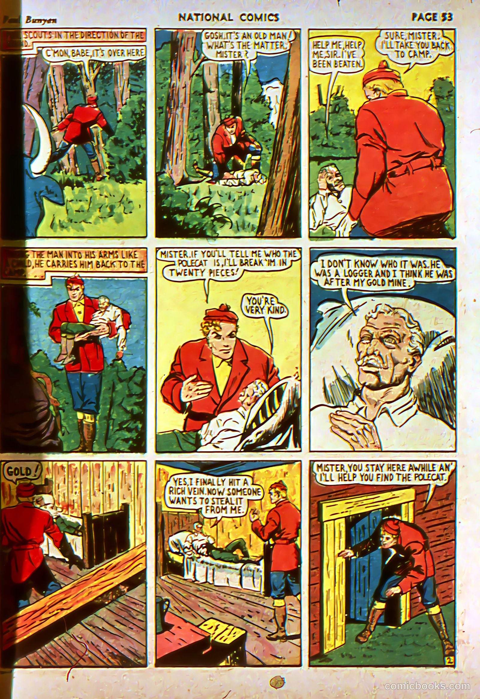 National Comics #3 (1940) — page 56 of 68