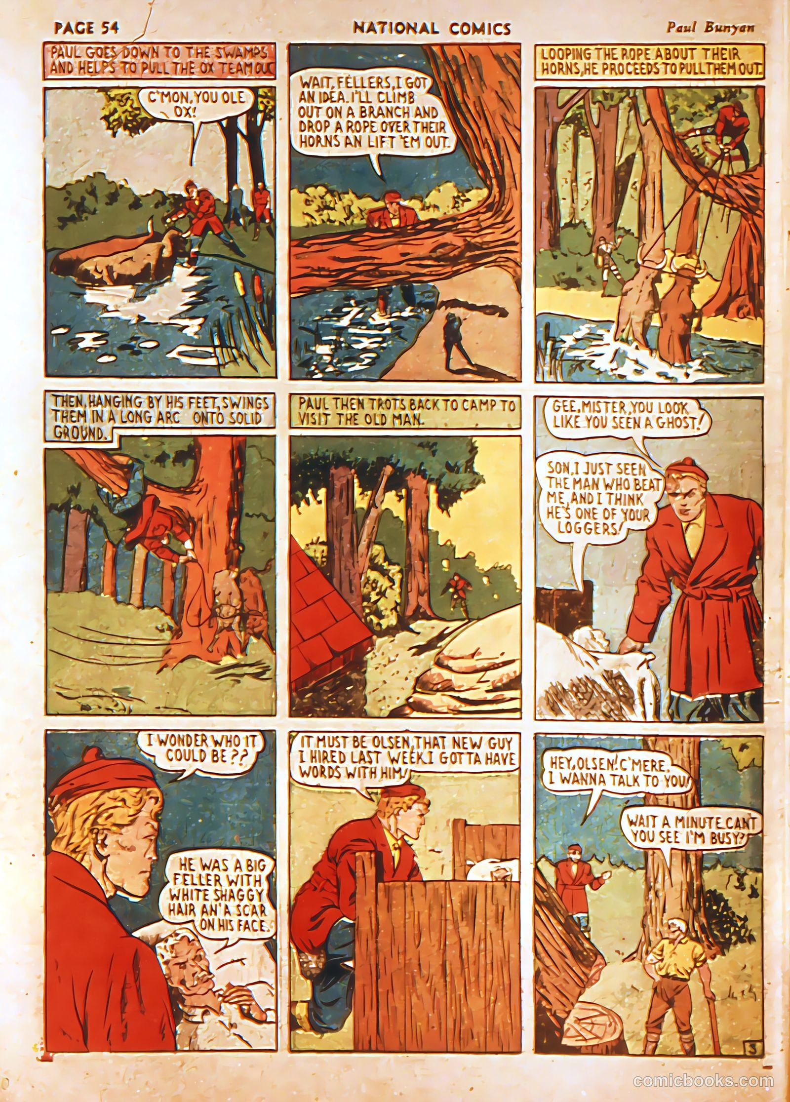National Comics #3 (1940) — page 57 of 68