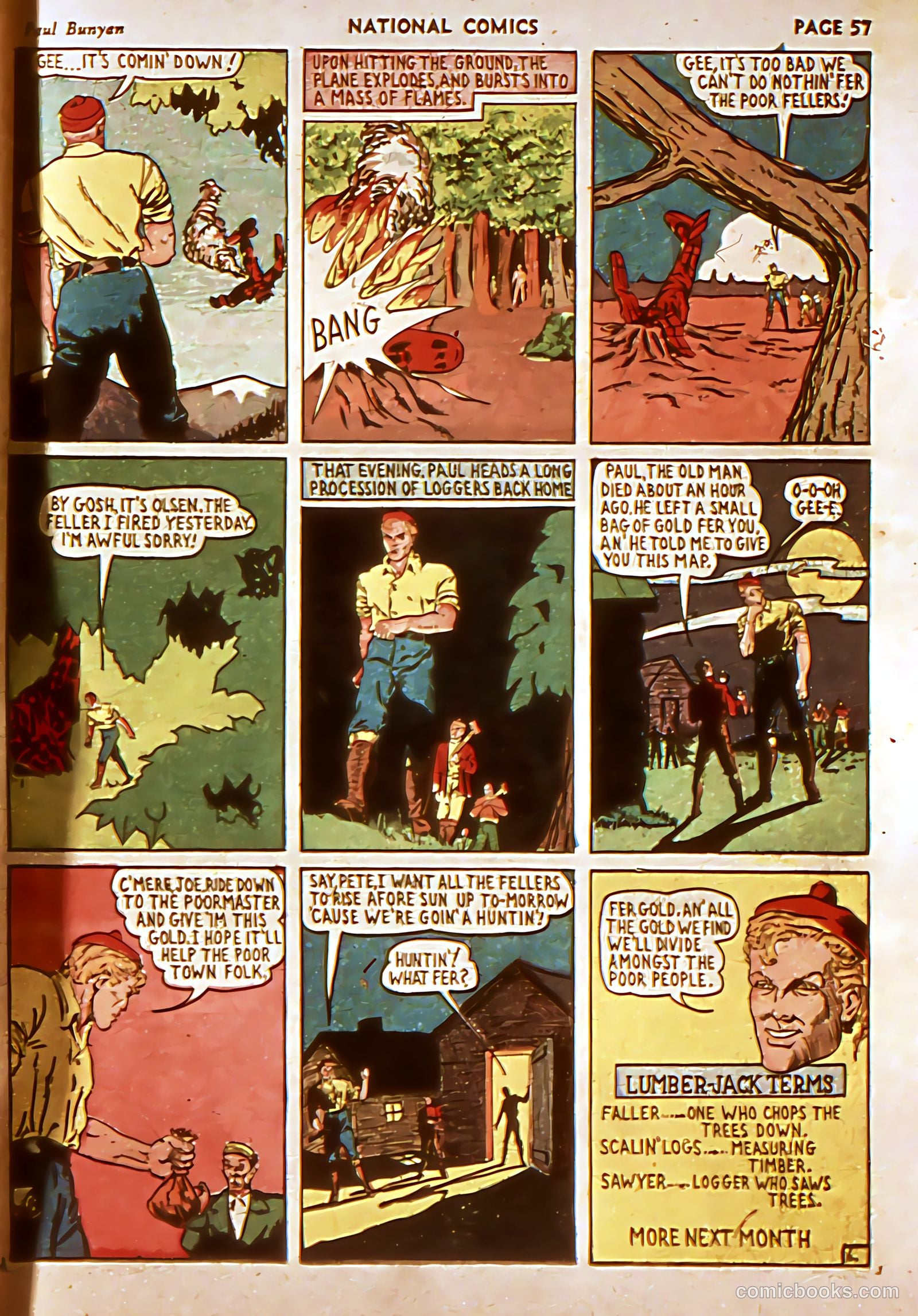 National Comics #3 (1940) — page 60 of 68