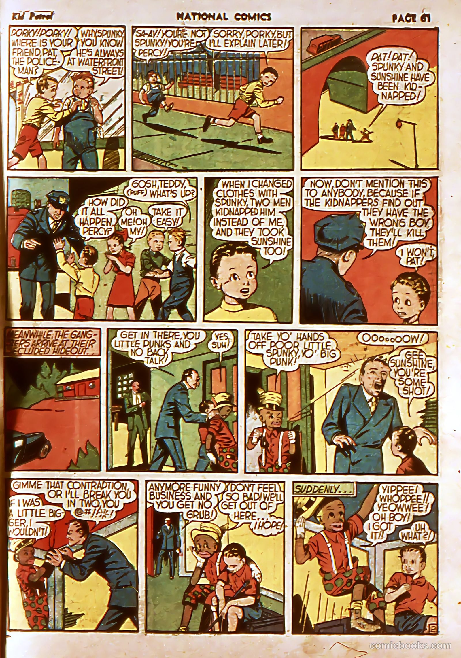National Comics #3 (1940) — page 64 of 68
