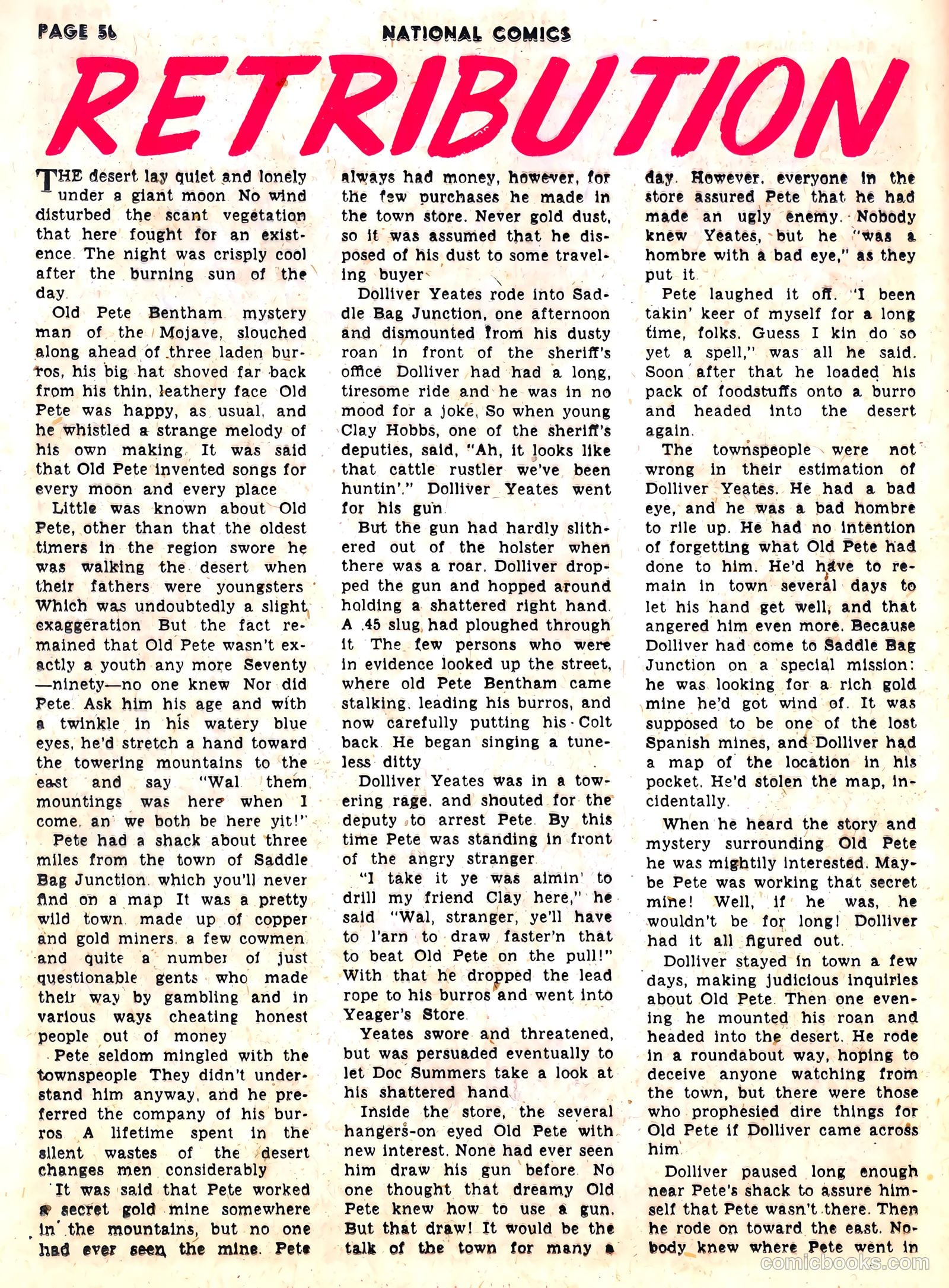 National Comics #30 (1943) — page 52 of 68