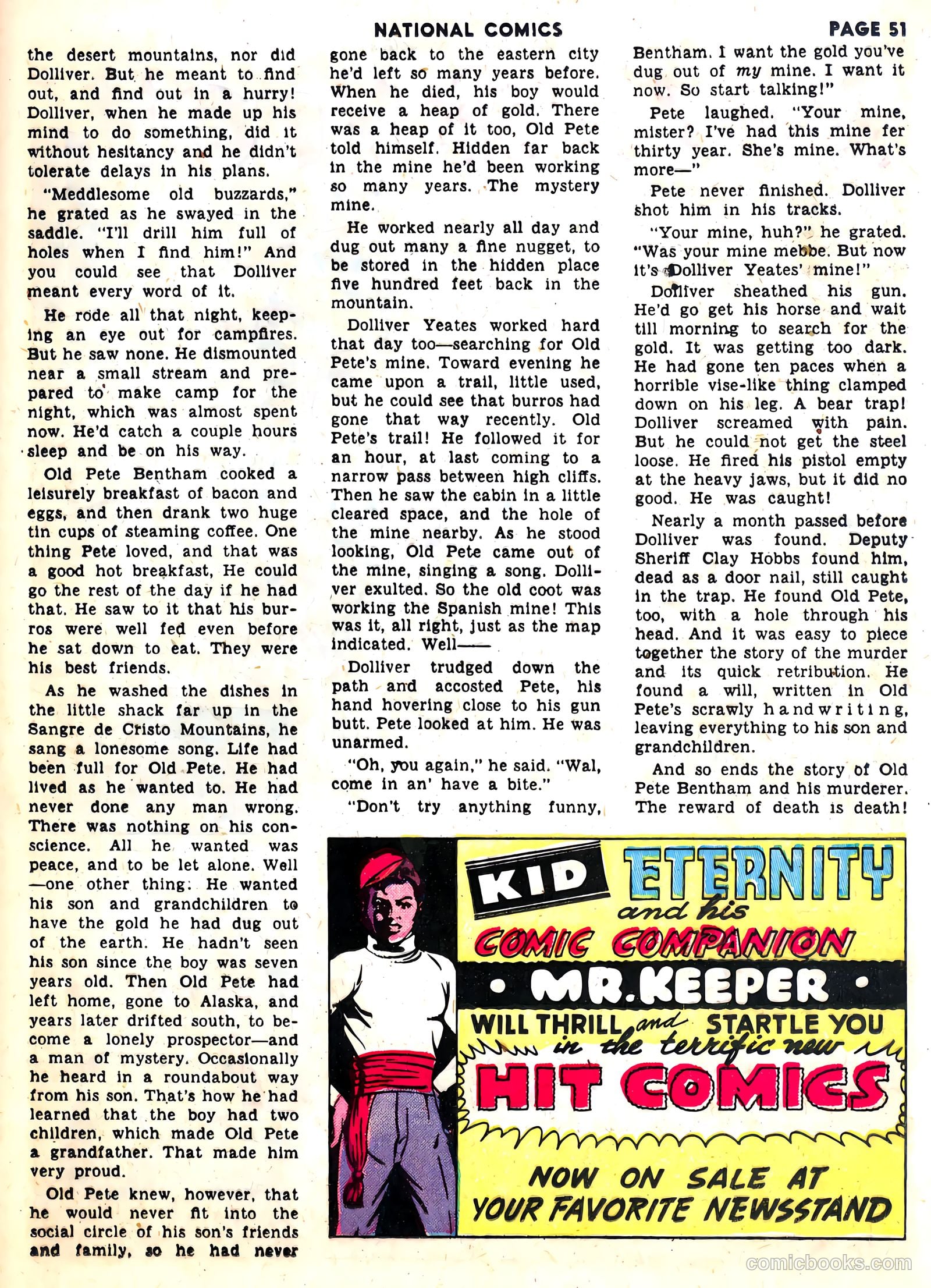 National Comics #30 (1943) — page 53 of 68
