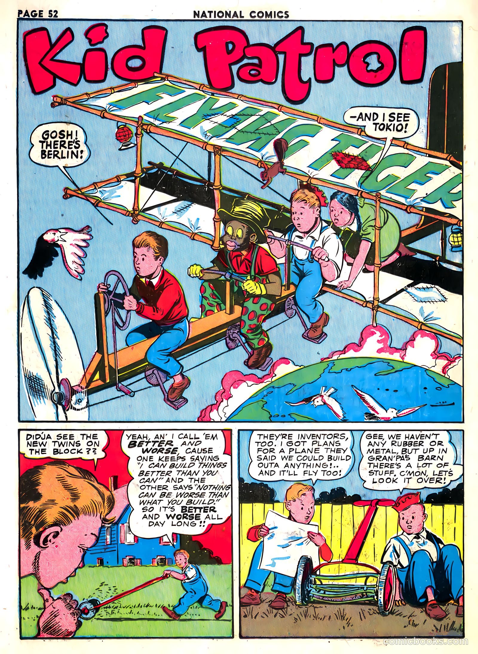National Comics #30 (1943) — page 54 of 68