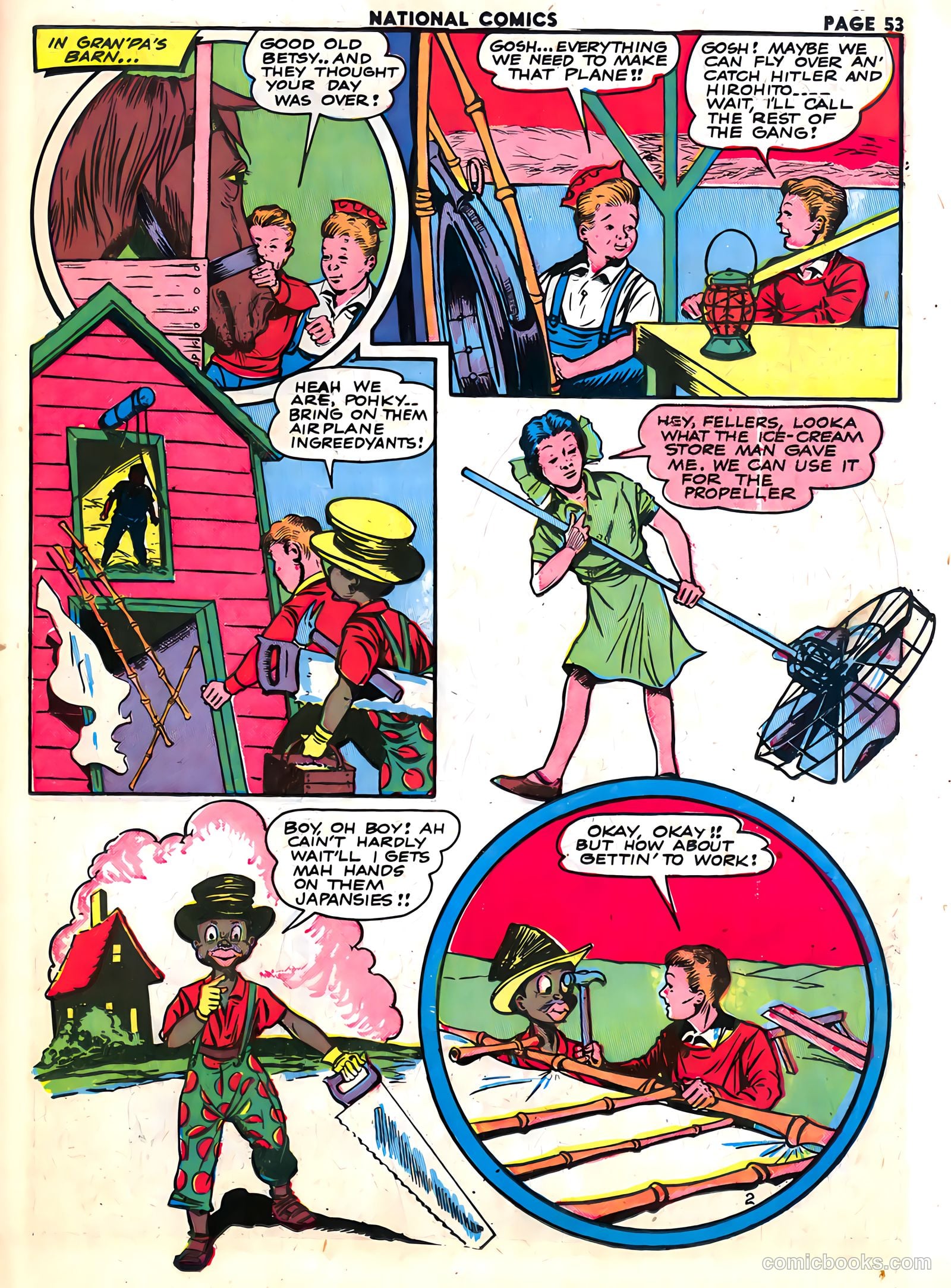 National Comics #30 (1943) — page 55 of 68