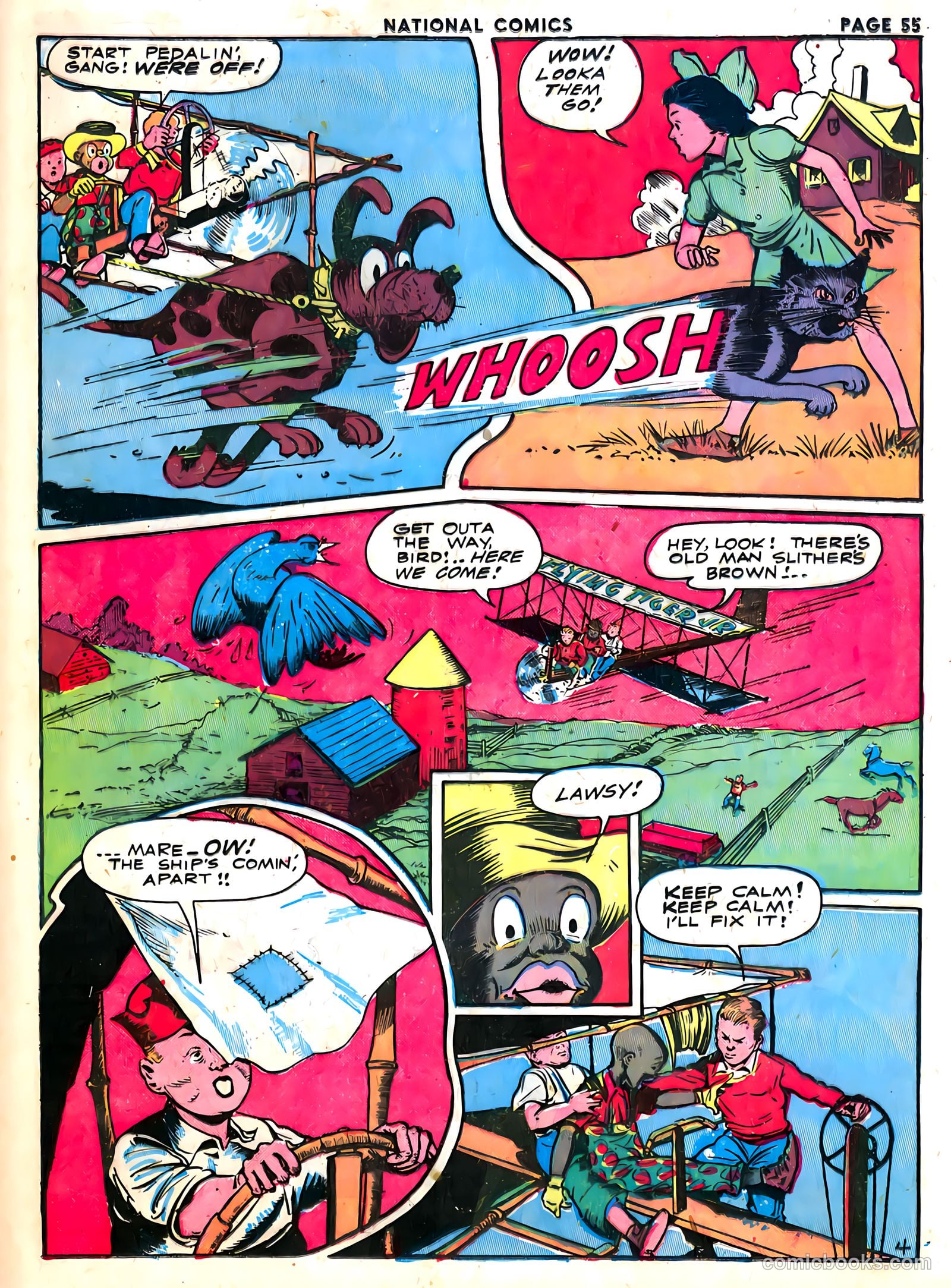 National Comics #30 (1943) — page 57 of 68