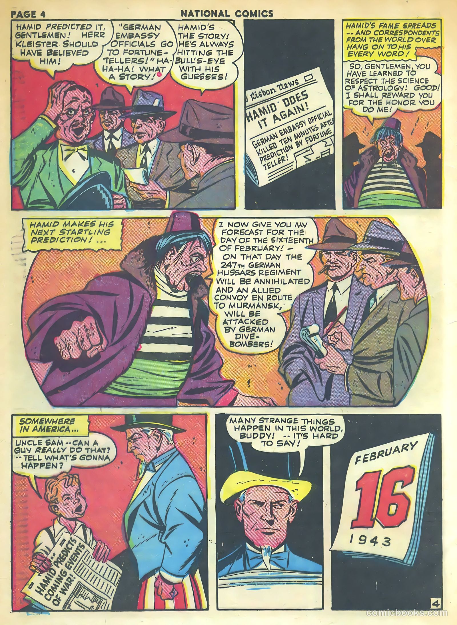 National Comics #31 (1943) — page 6 of 68