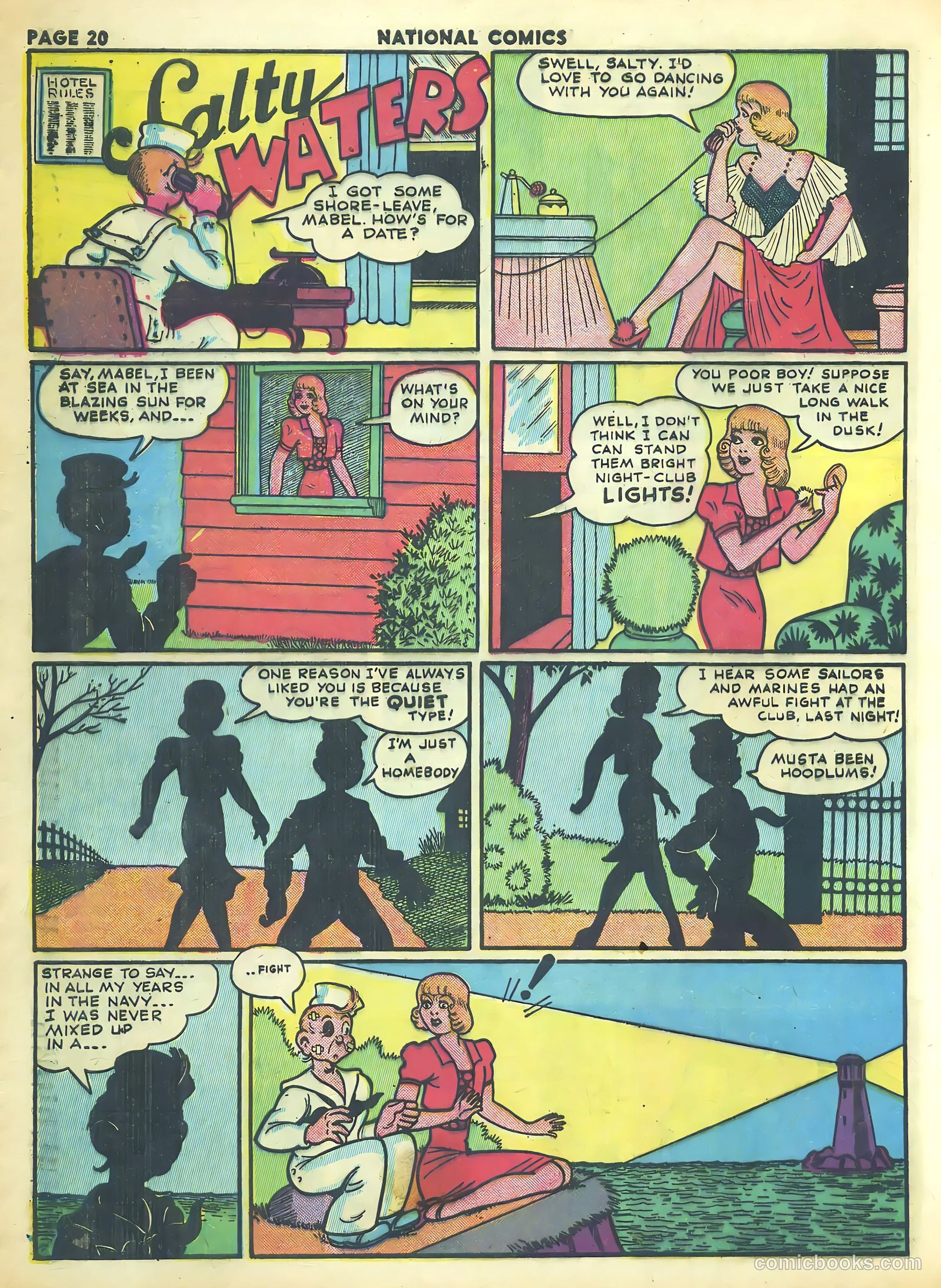 National Comics #31 (1943) — page 22 of 68