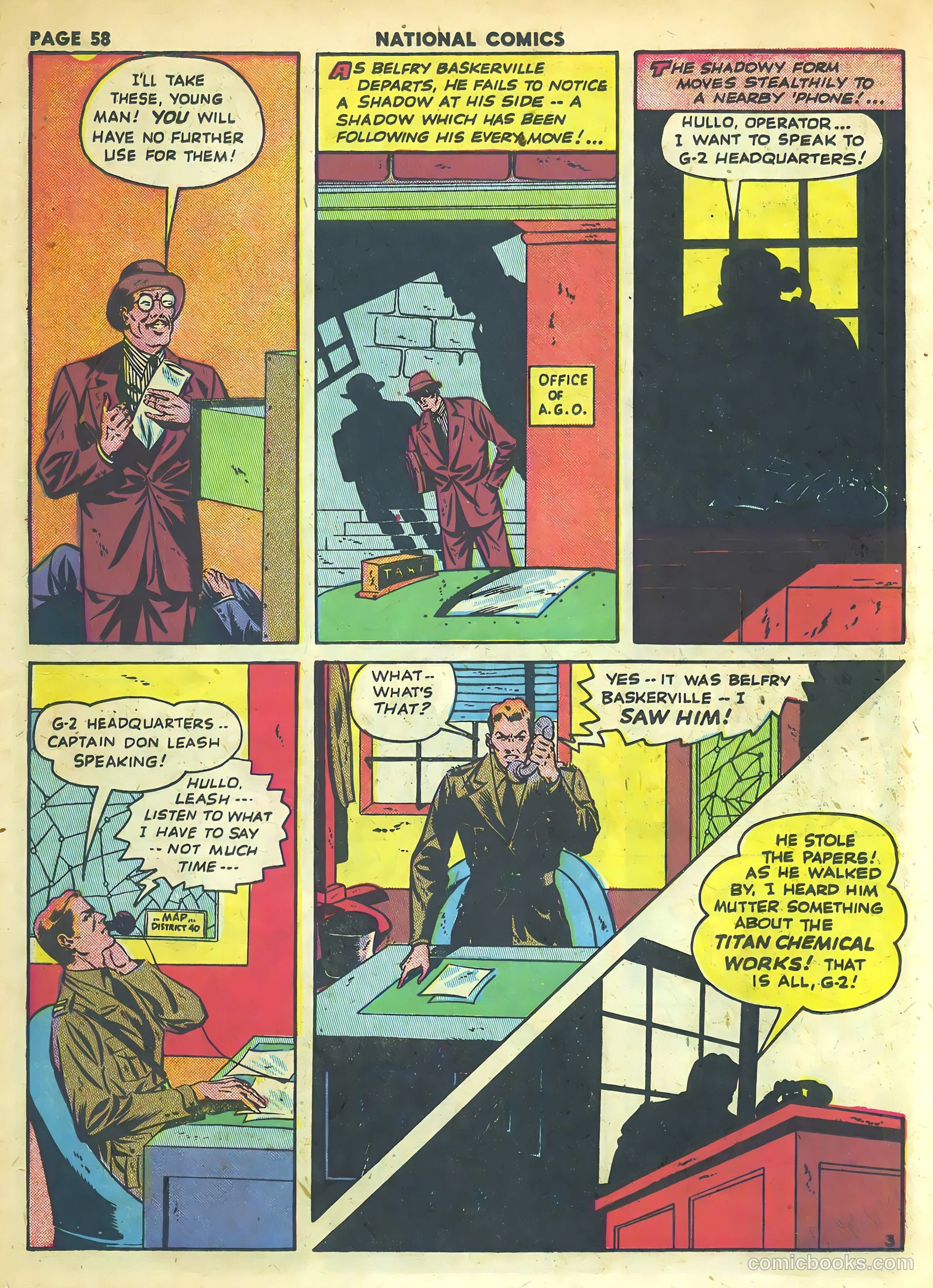 National Comics #31 (1943) — page 60 of 68
