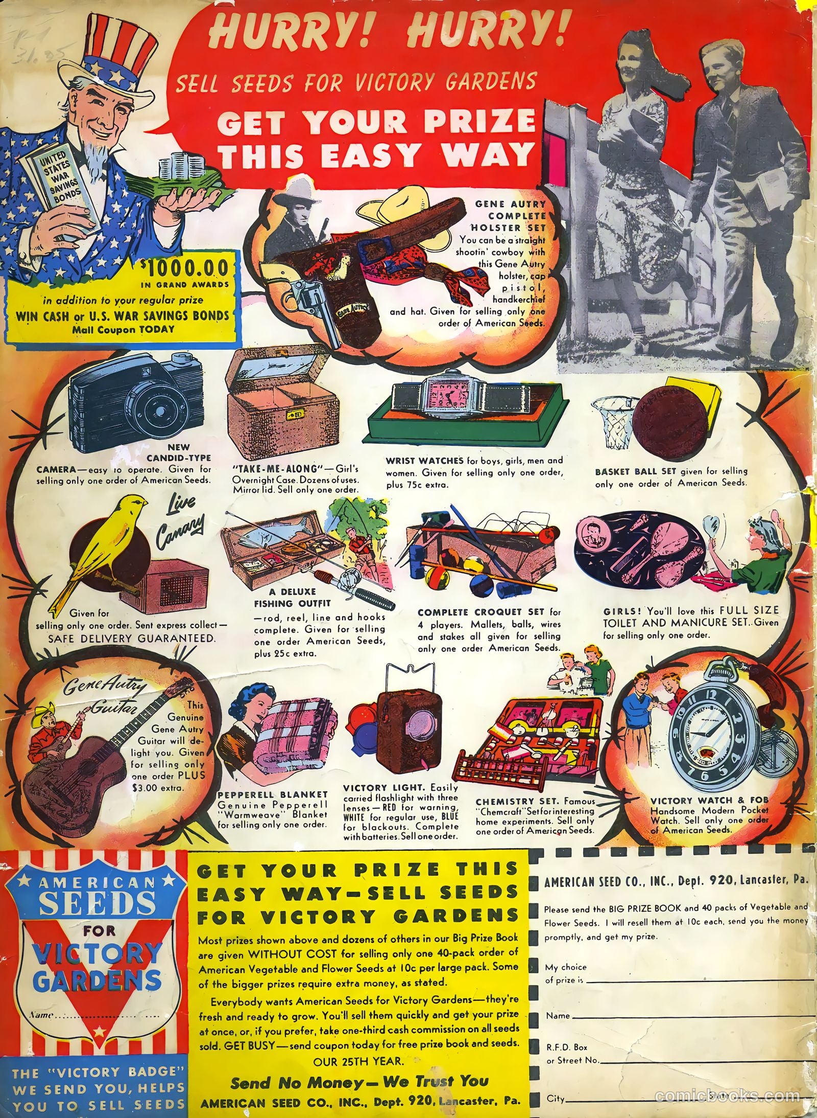 National Comics #31 (1943) — page 68 of 68